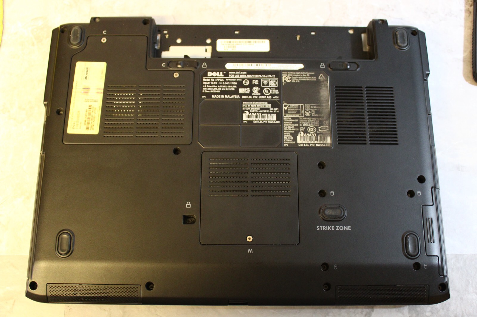 Dell Inspiron 1520 For Parts Booted 160GB HDD Wiped 4GB Ram Core 2 Duo@2.0Ghz