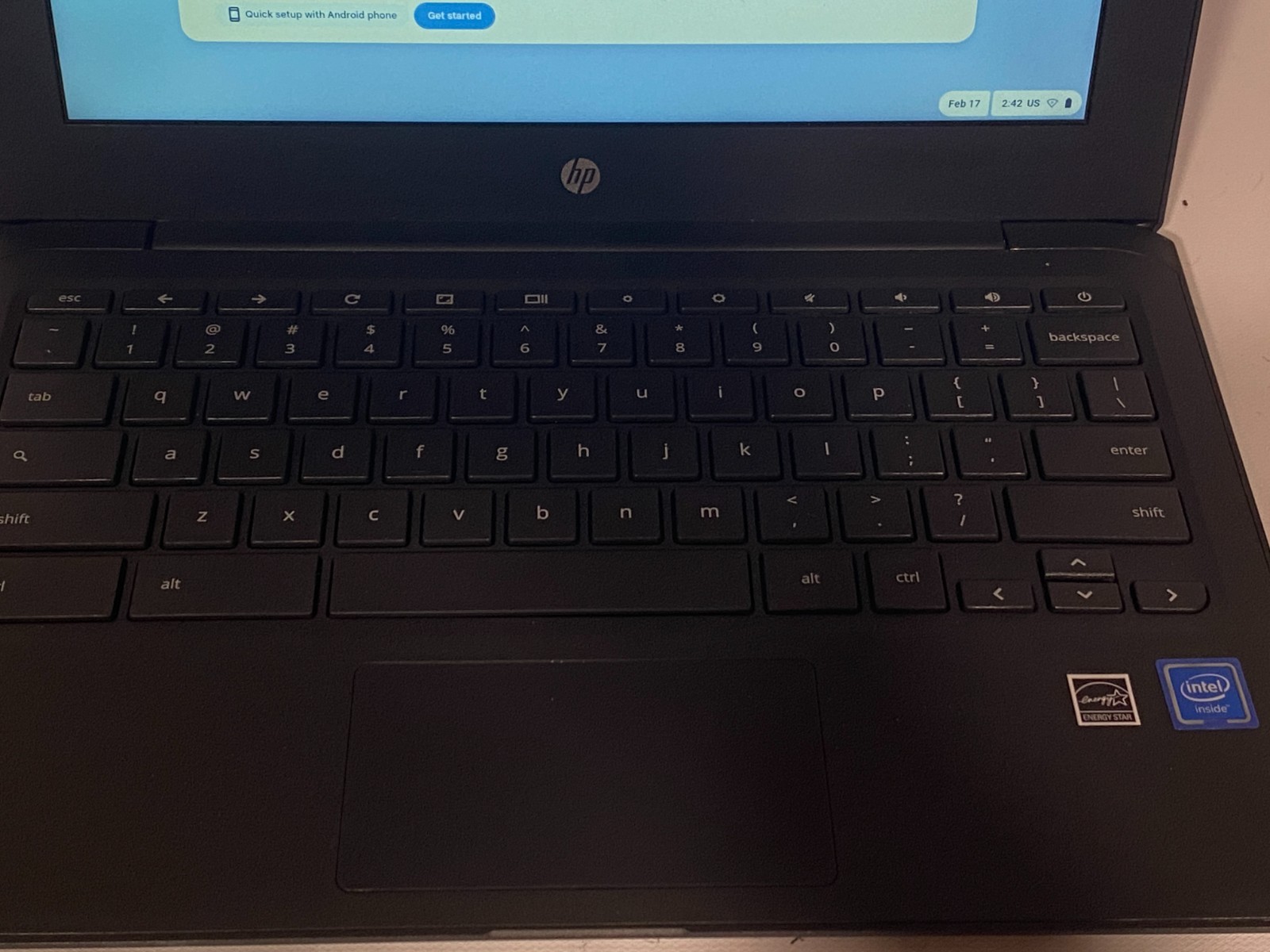 HP Chromebook 11a-nb0013dx 11.6 inch (32GB, Intel Celeron, 1.10GHz, 4GB)