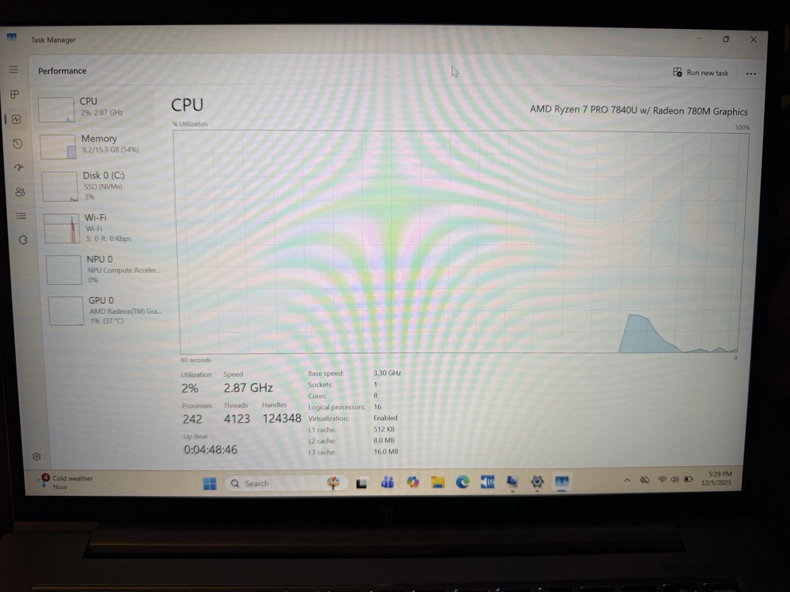 HP EliteBook 845 G10 Laptop 14″ LCD AMD Ryzen 7 PRO 7840U 16GB 512GB WIFI