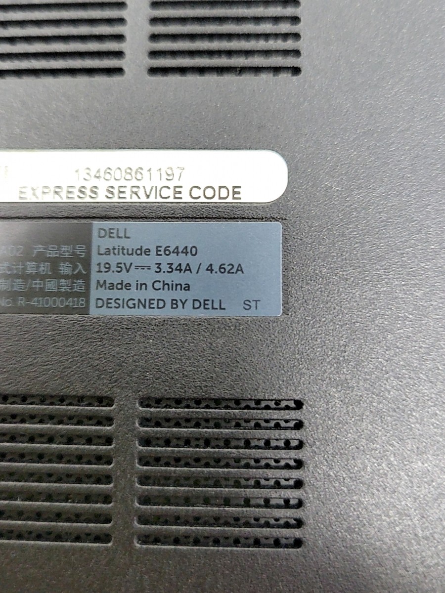 DELL LATITUDE E6440 Laptop Intel Core I7-4600M 8GB SEE NOTES