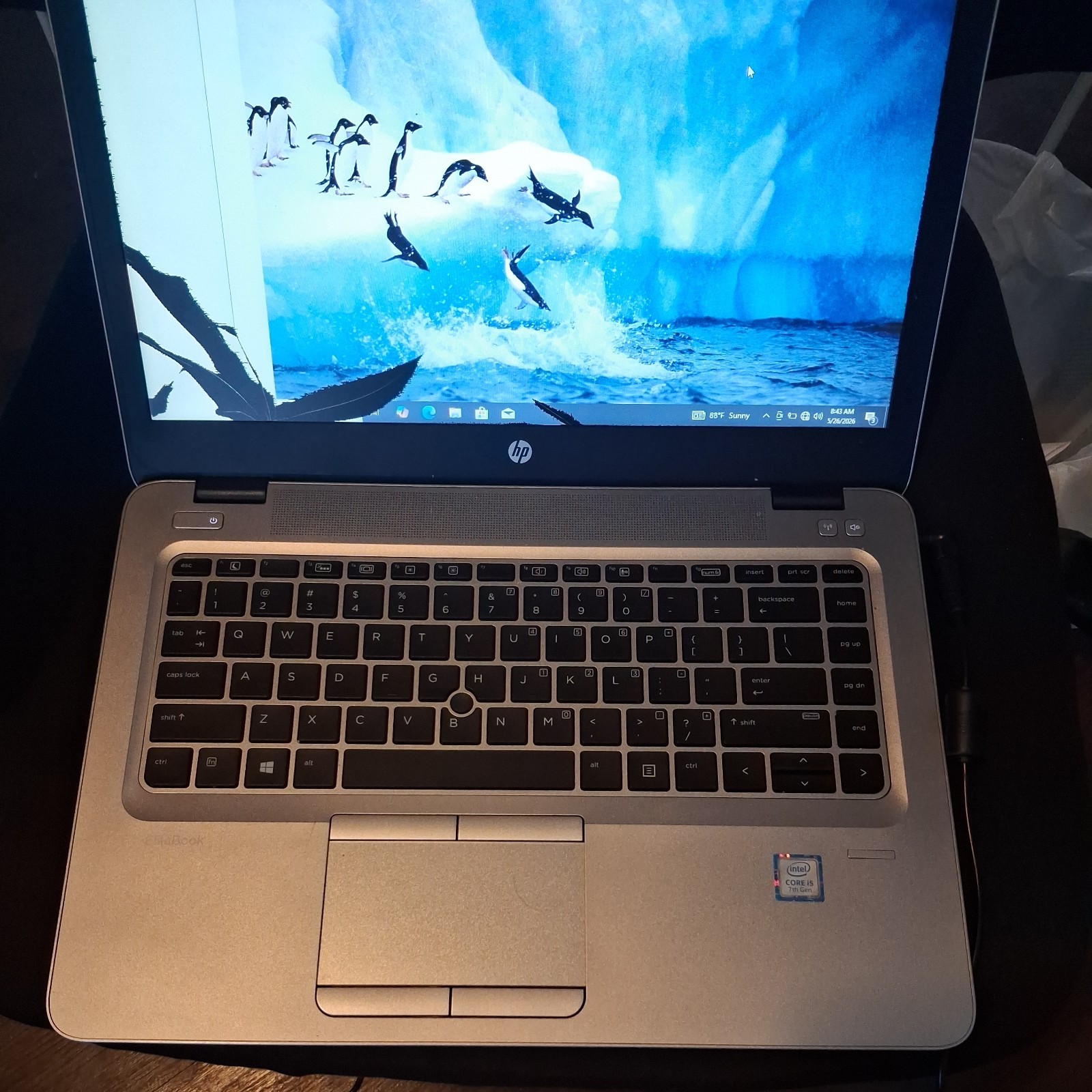 HP EliteBook 840 G4, Intel Core I5 7th Gen, 16GB RAM, 256GB SSD, For Parts