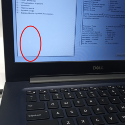 Dell Vostro 5471 i5-8250U@1.60GHz 8GB RAM 256GB NVMe Win11Pro No Battery MC460*