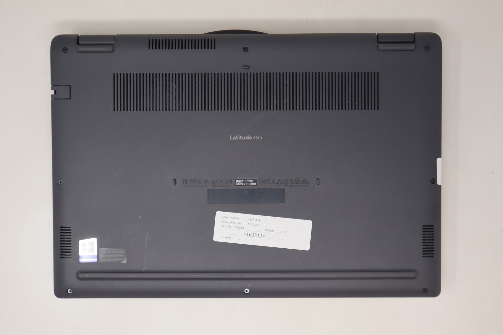 Dell Latitude 3510 Laptop 10th Gen i5 8GB RAM 512GB NVMe Win 11 Pro