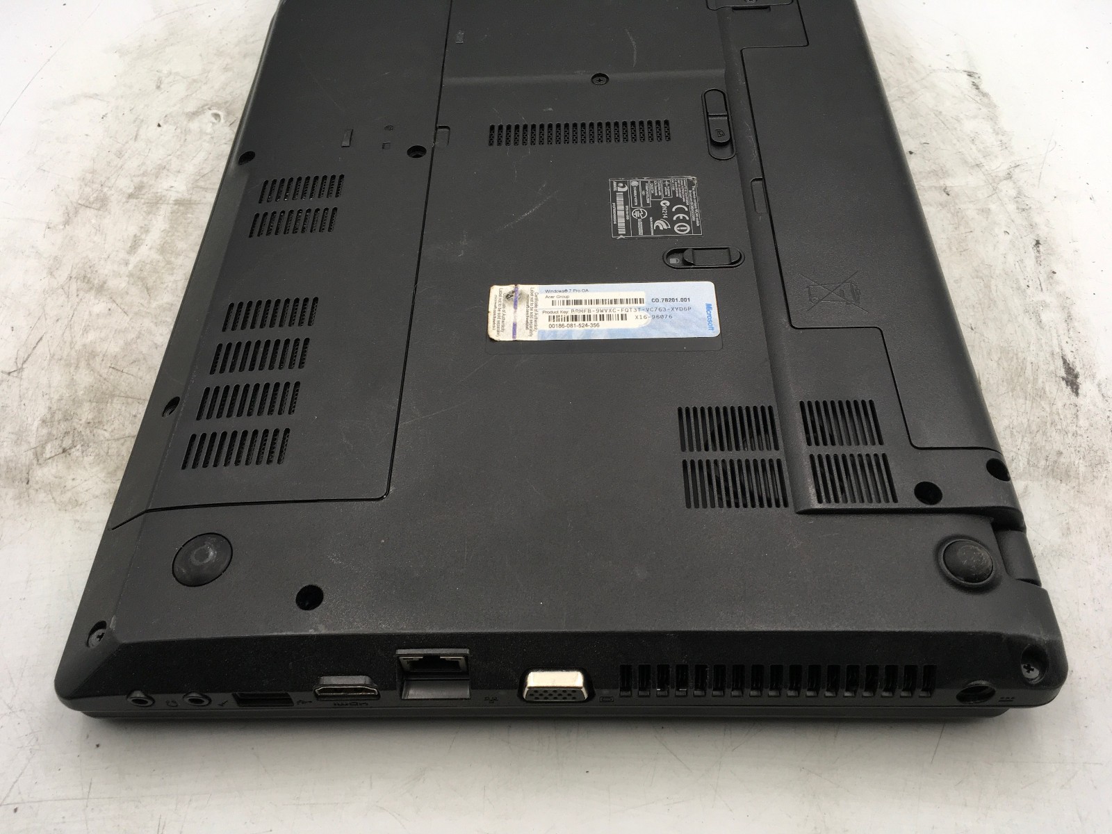 ACER TRAVELMATE 5742 7159 – FOR PARTS/NO POWER – Intel Core i3 380M – 4GB RAM-BB