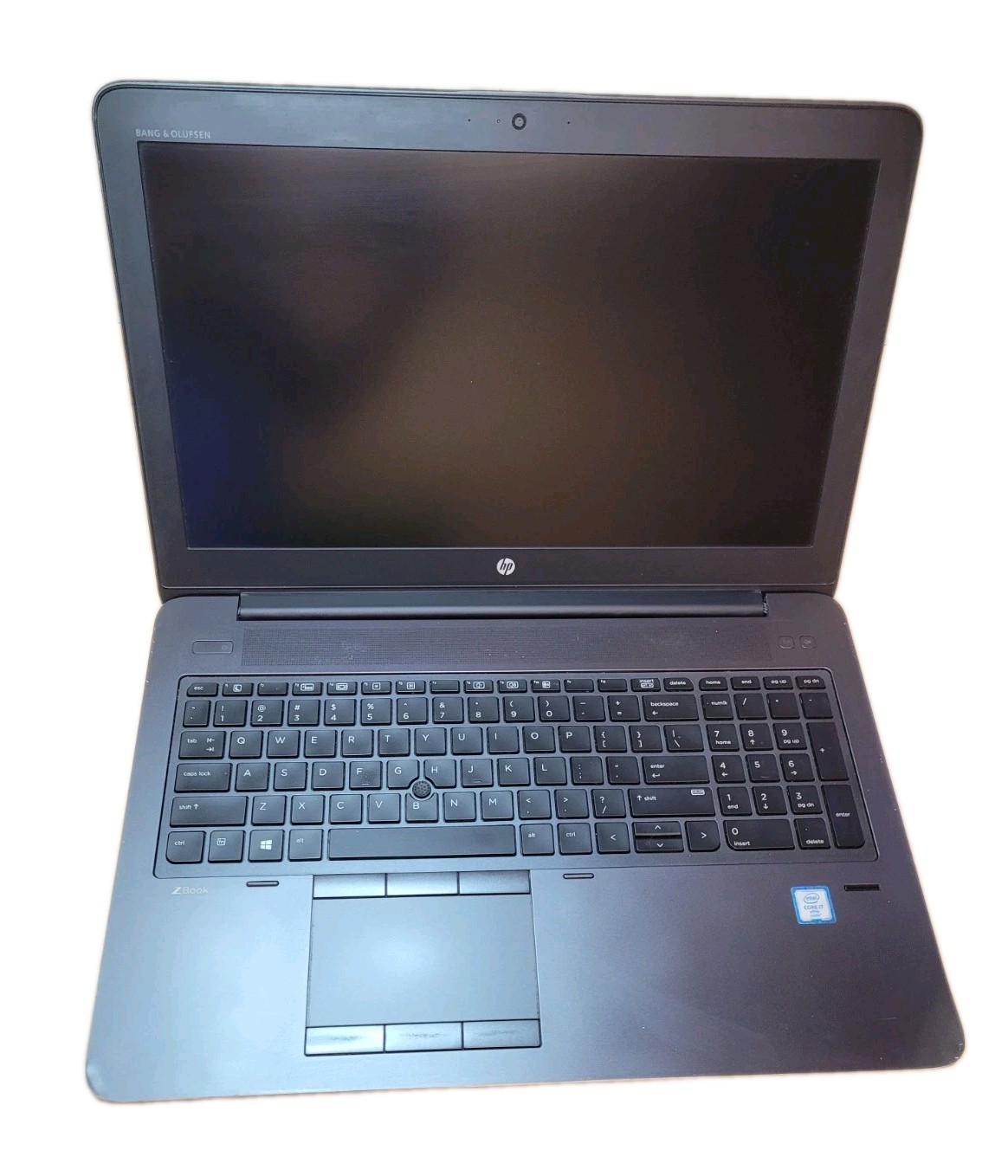 HP ZBook 15 G3 Core i7-6820HQ CPU @ 2.70GHz. 16GB Ram NO HDD/SDD – FOR PARTS