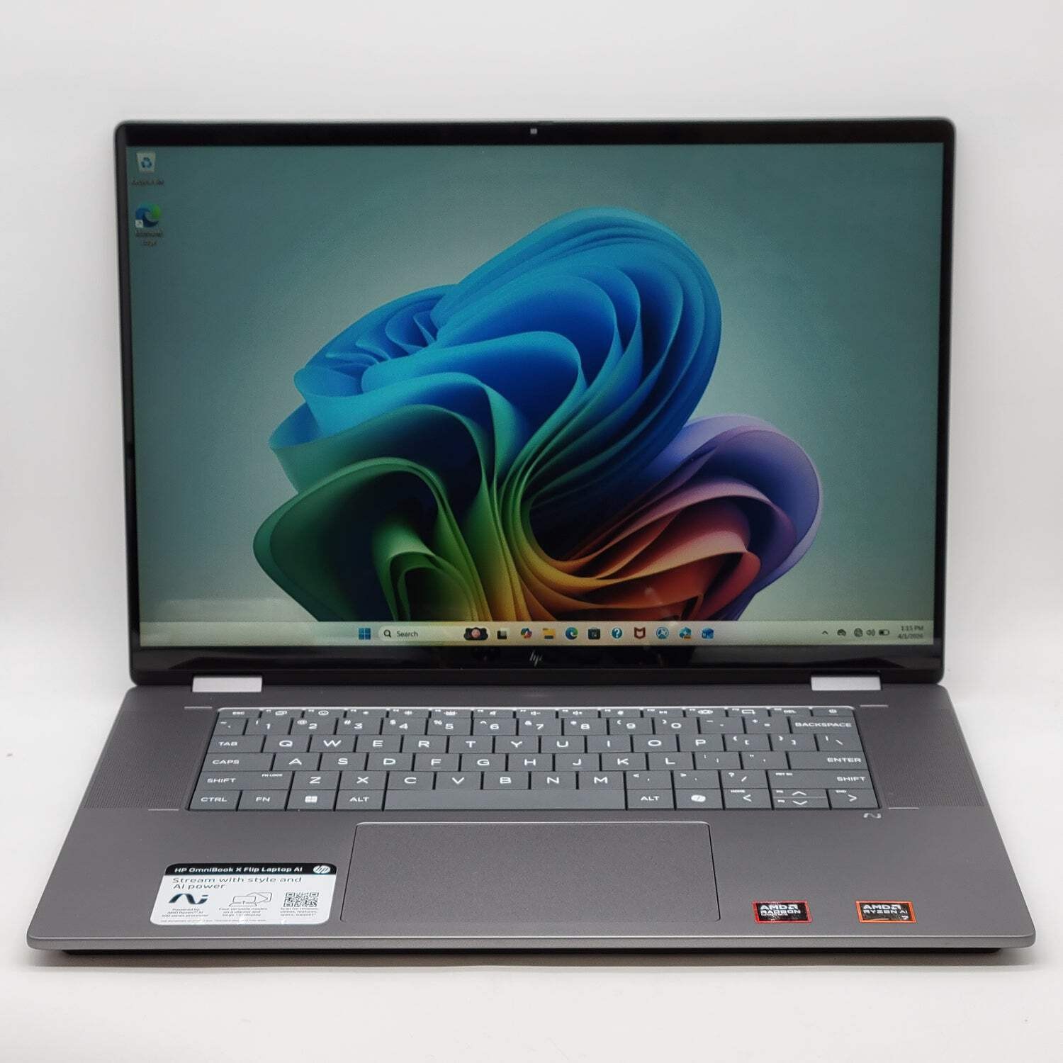 HP OmniBook X Flip 16-AR0033DX 16″ Ryzen AI 7 350 2.0GHz 24GB RAM 1TB SSD