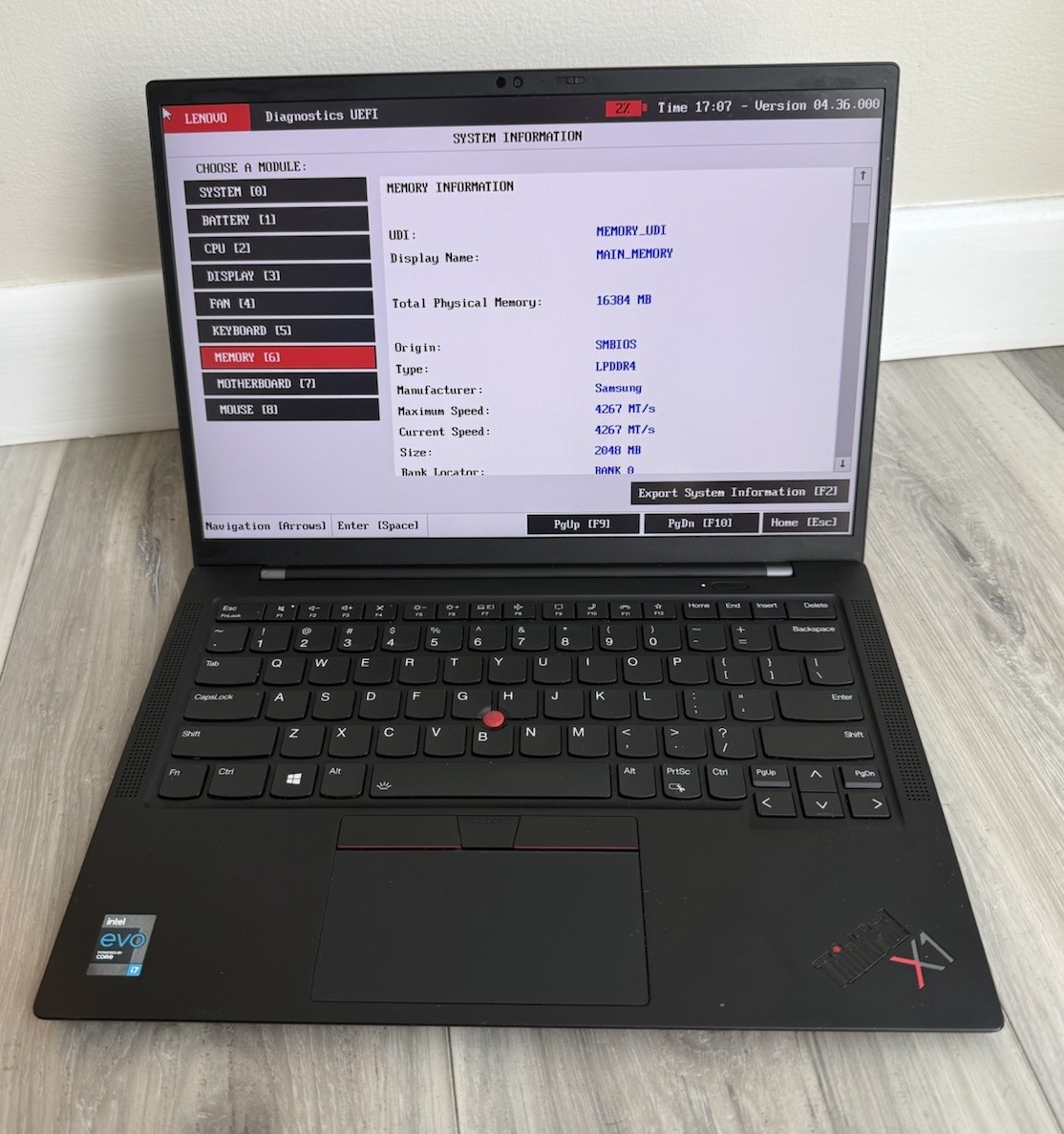 Lenovo ThinkPad X1 Carbon Gen 9 Intel i7-1165G7 16GB RAM NO SSD NO OS BAD USB-C