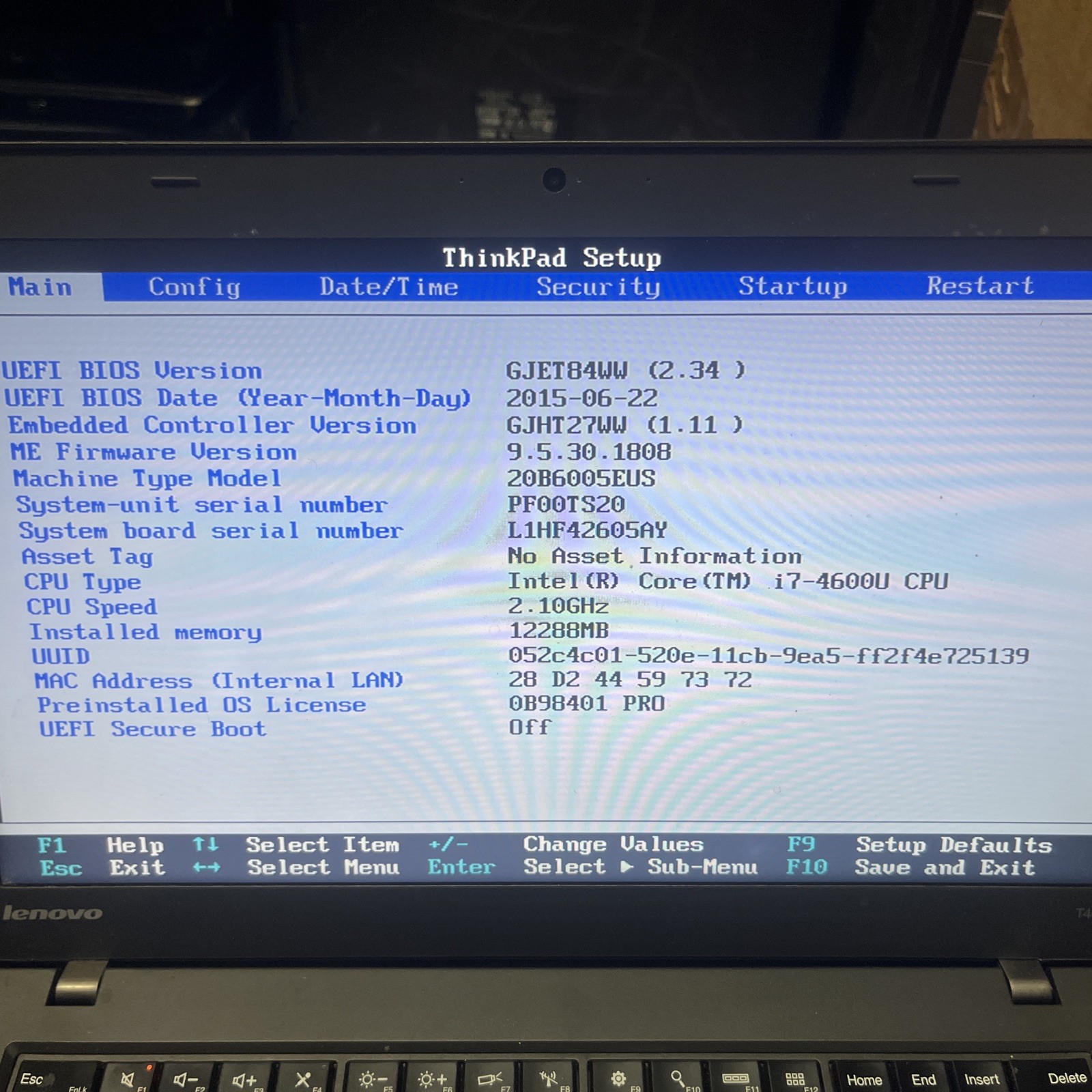 Lot of 8 Lenovo Thinkpad T440 14.0″ i7-4600U 12GB & 4GB RAM 500GB+16GB 2 Batts