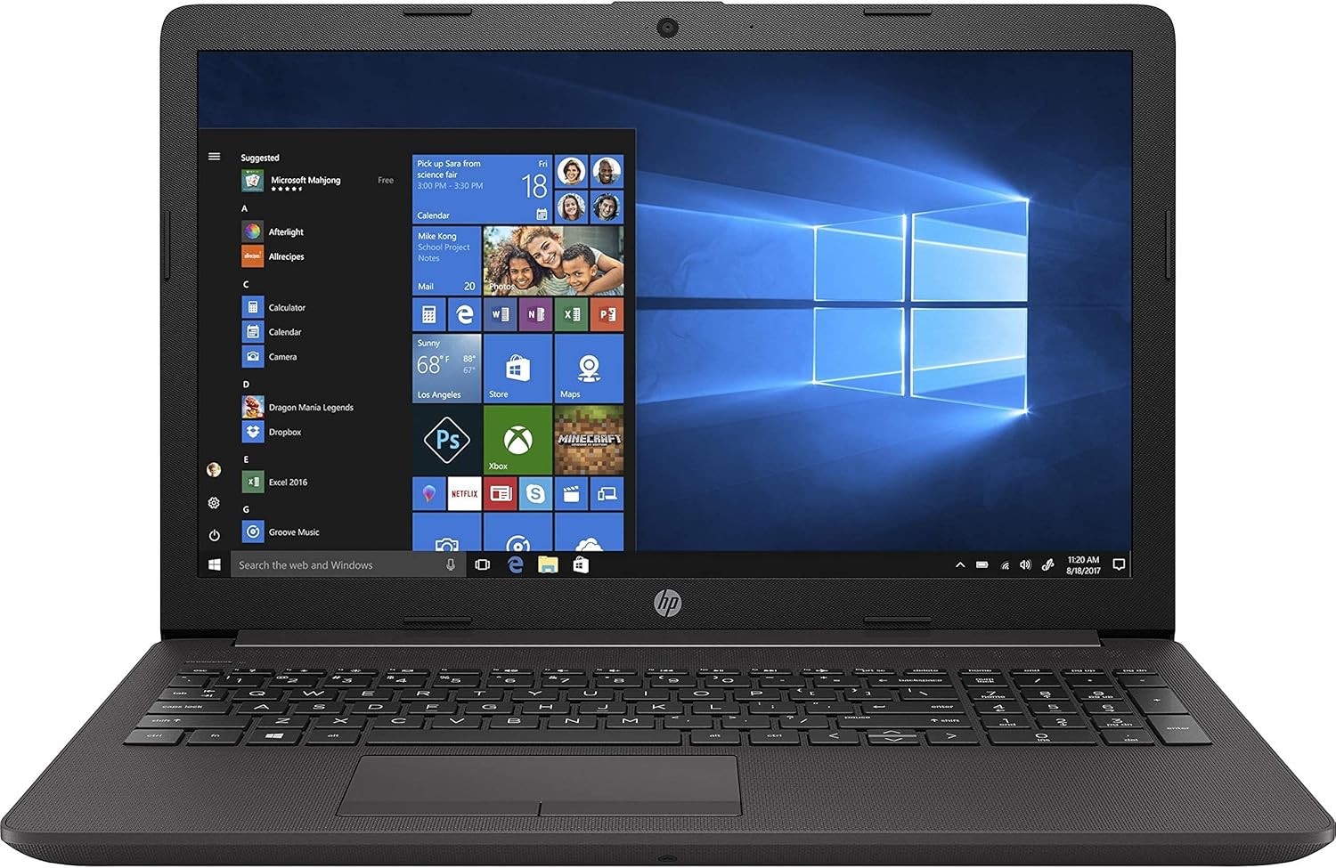 GRADE B HP 255 G7 15.6″ 16GB RAM 256GB SSD Win10Pro