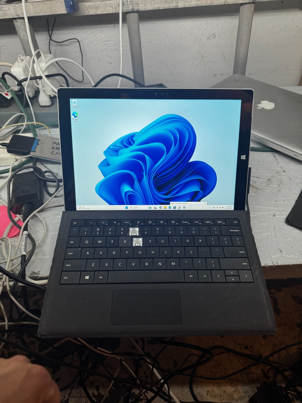 Microsoft Surface Pro 3 Core I5-4300U 4GB RAM 128GB SSD Laptop *READ #6453