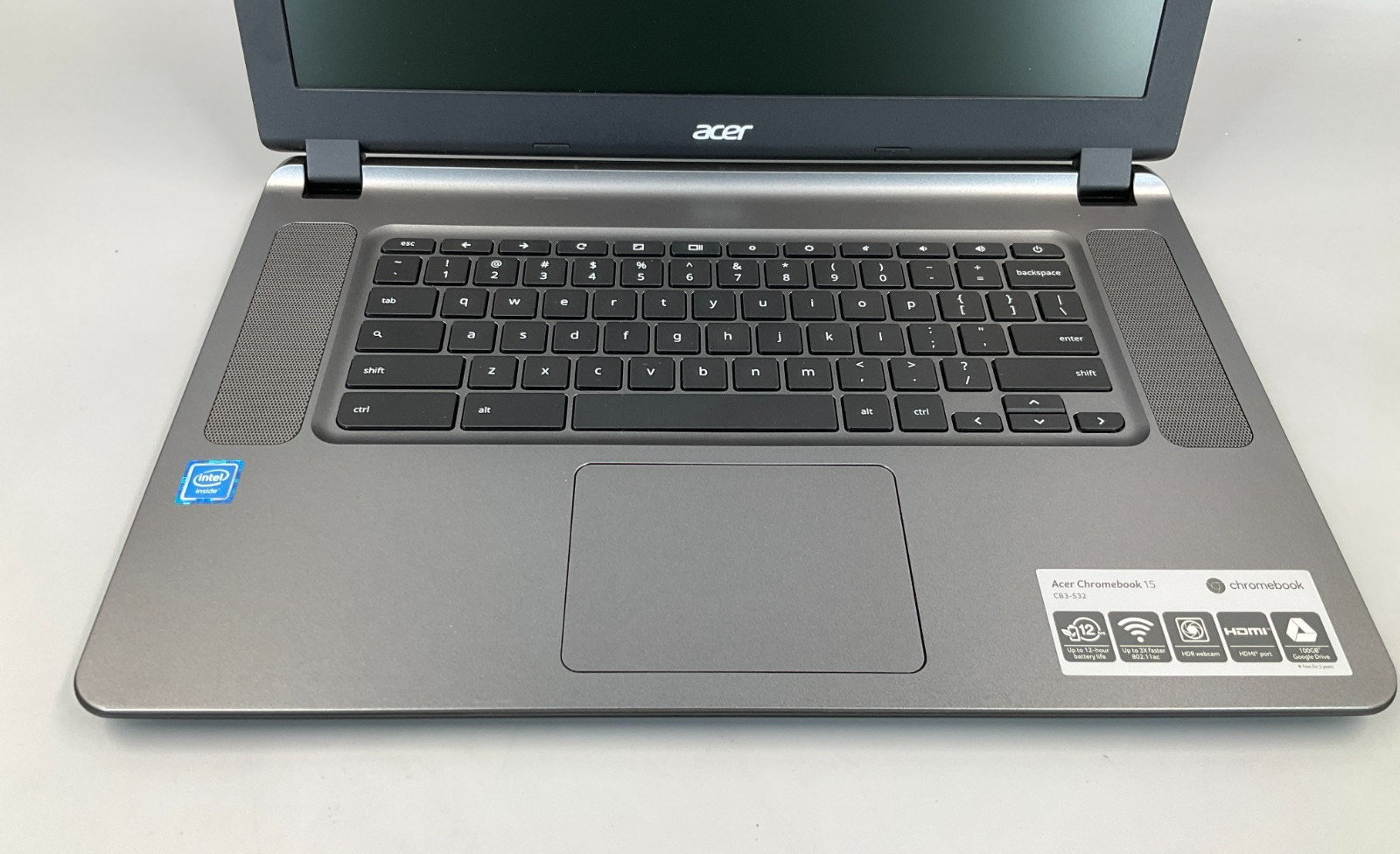 Acer Chromebook CB3-532-C8DF N3060 4GB 16GB BT WiFi 15.6W NX.GHJAA.009
