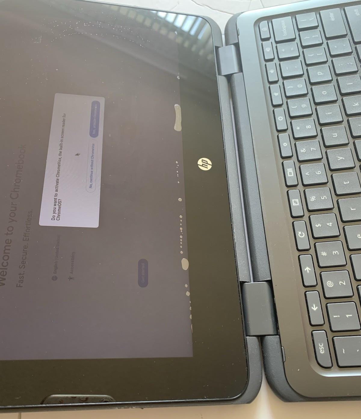 HP Chromebook x360 11 G2 EE 11.6″ 2-in-1 TOUCHSCREE N4000 4GB 32GB **SEE PHOTOS