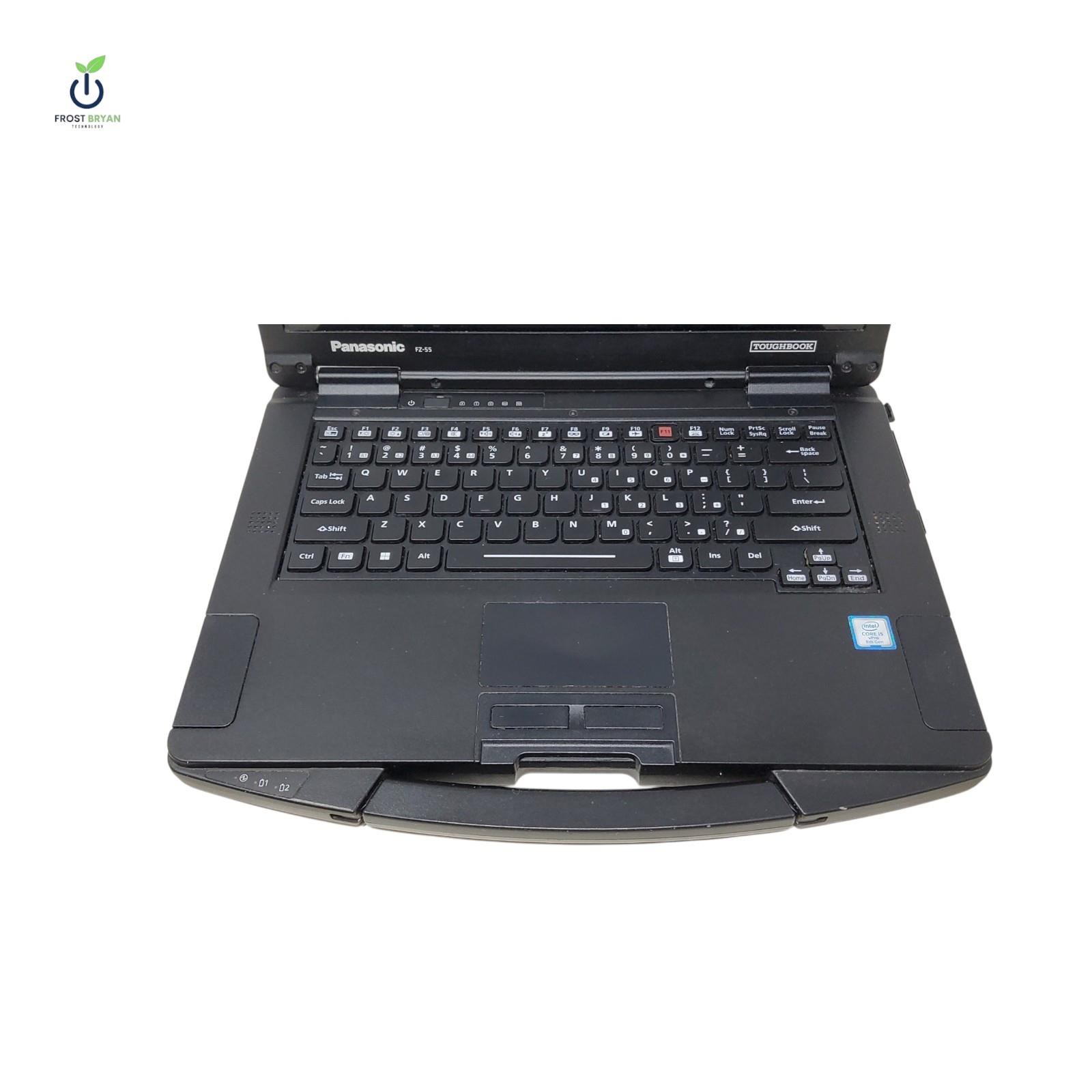 PANASONIC FZ55-1 Laptop i5-8365U@1.60GHz 8GB 256GB No OS Grade C [READ]