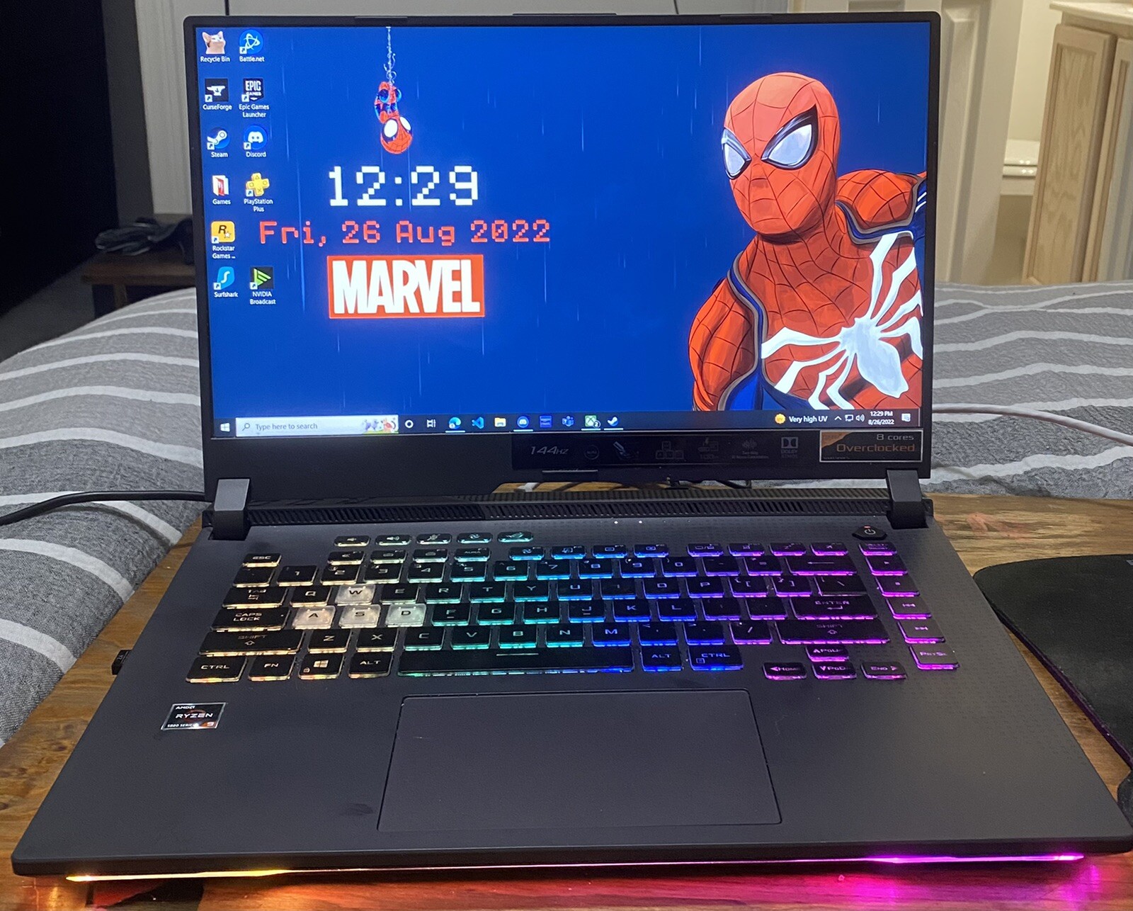 ASUS ROG Strix G513 R9 G513QM 15.6″ (2TB SSD, AMD Ryzen 9 5900HX, RTX 3060)