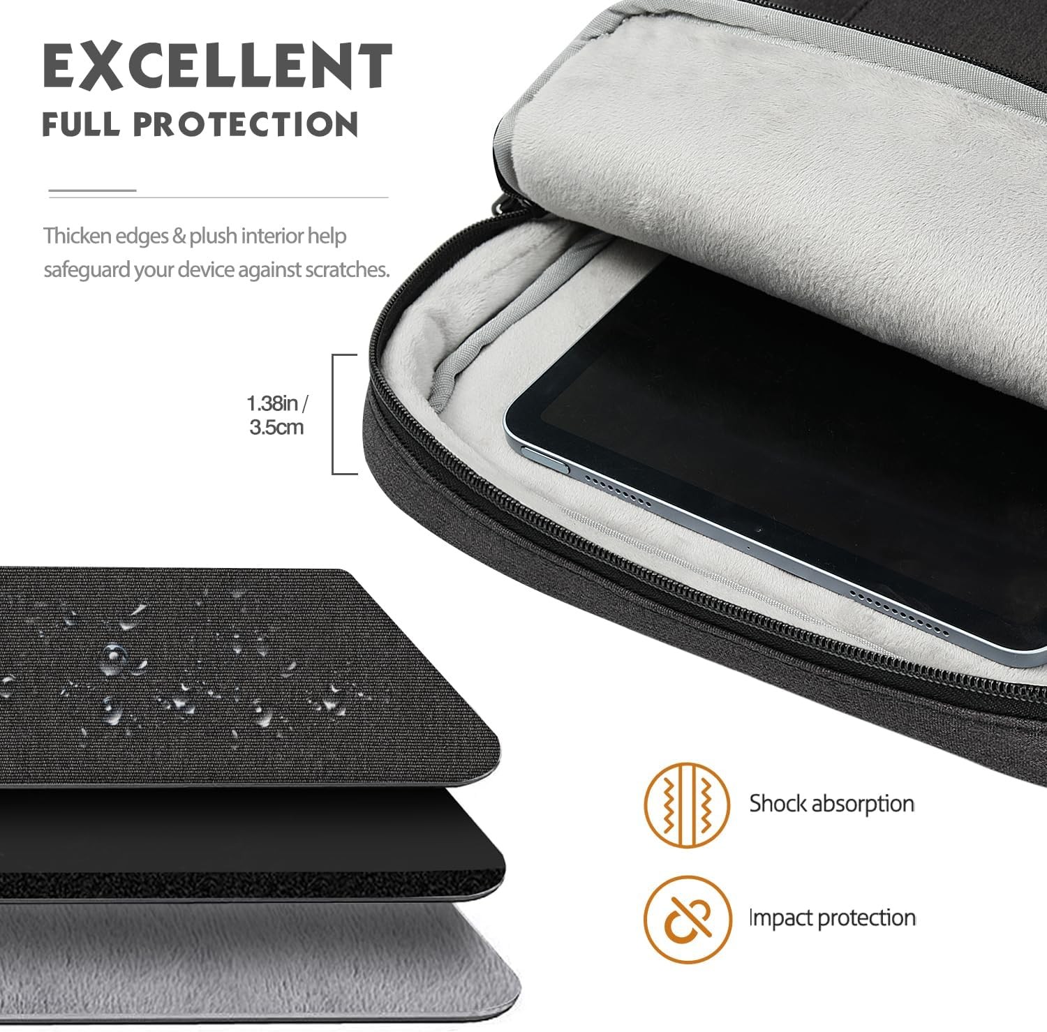 Laptop Sleeve Bag for 13.3-14 Inch Fits New MacBook Pro M3/M2 14″ /13″ M2/M1