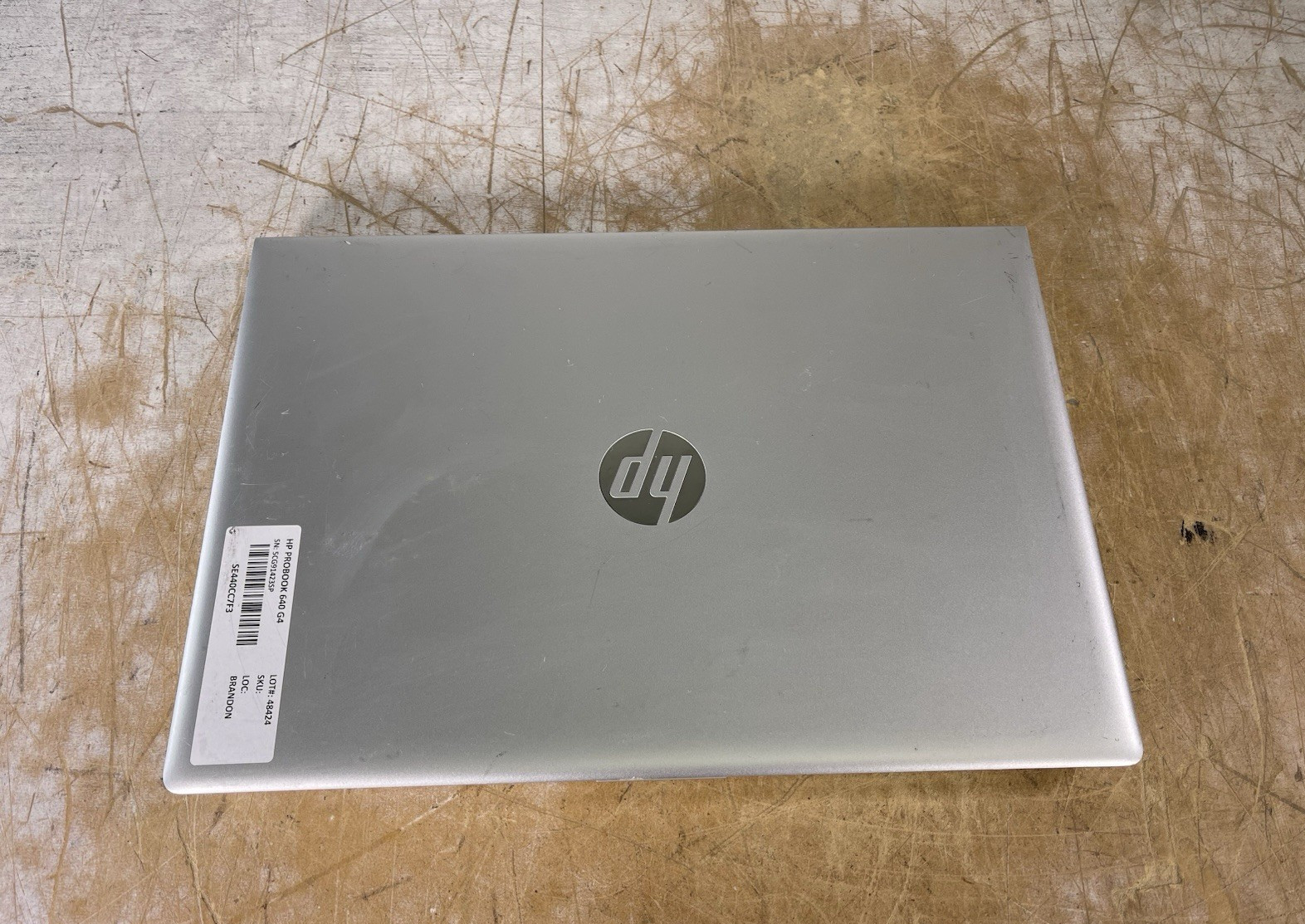 HP PROBOOK 640 G4 i5-8350U @ 1.7GHz, 16GB RAM, NO HDD/OS