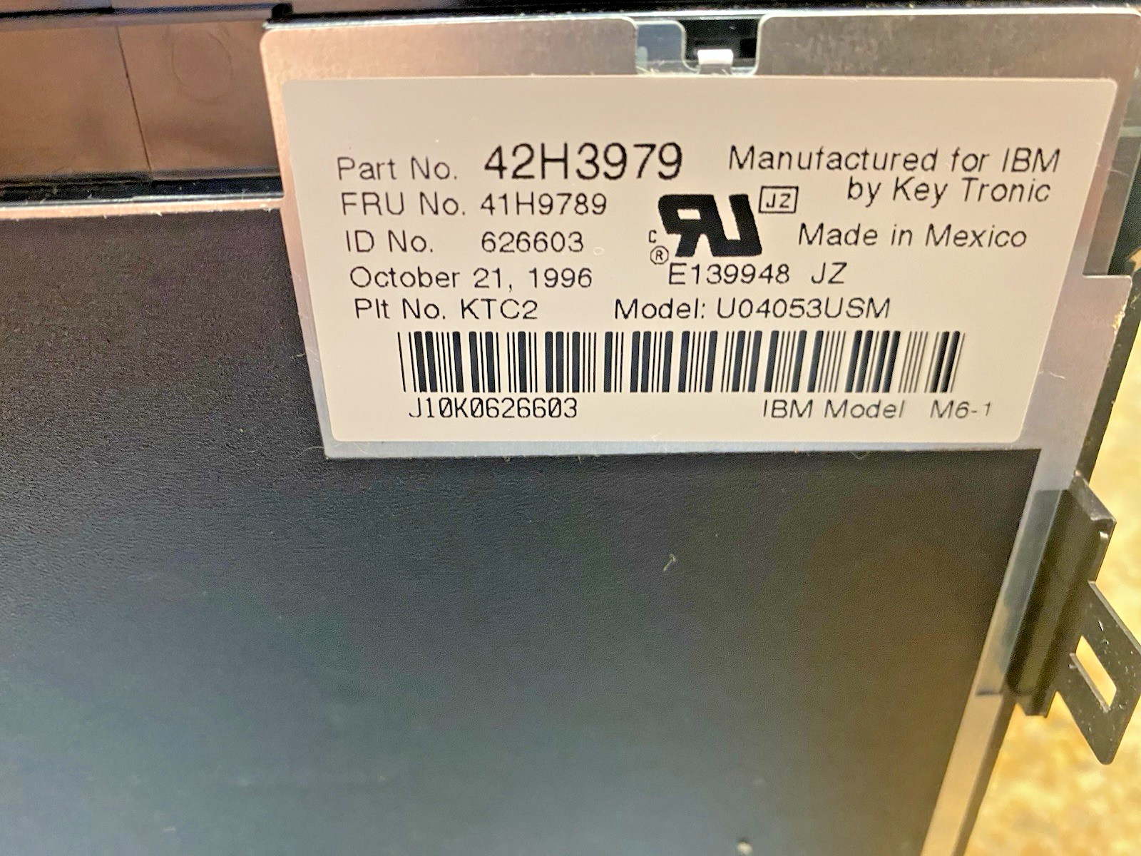 Rare Vintage IBM ThinkPad 365X  LAPTOP WINDOWS 95