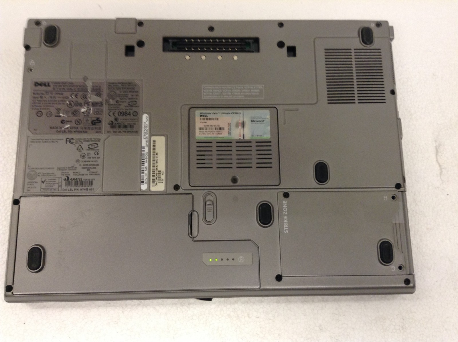 Dell Latitude D531 Laptop 14″WXGA AMD Dual Core 2.2GHz 2GB DVD-RW, No HD, WORKS