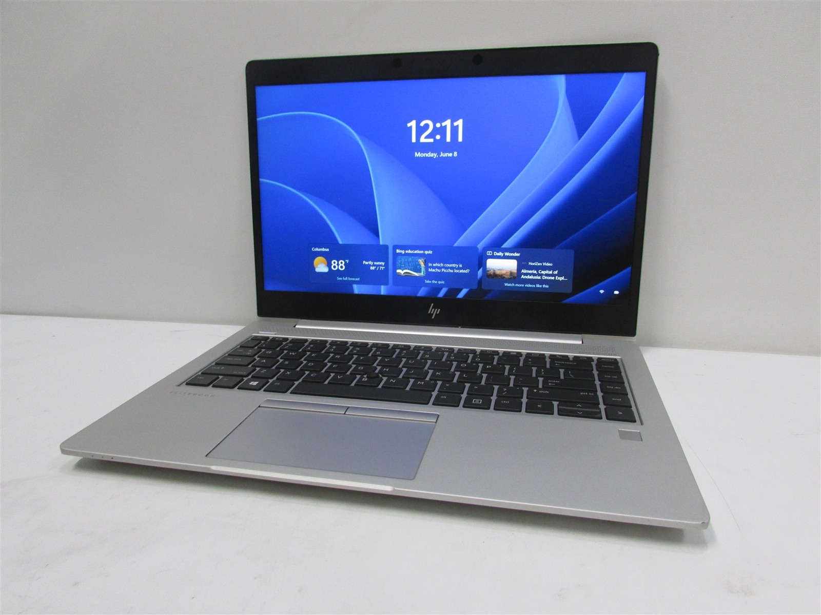 HP Elitebook 840 G6 i5-8365U 1.6GHz 16GB RAM 256GB NVME 14″ Win11 Pro Touch SPOT