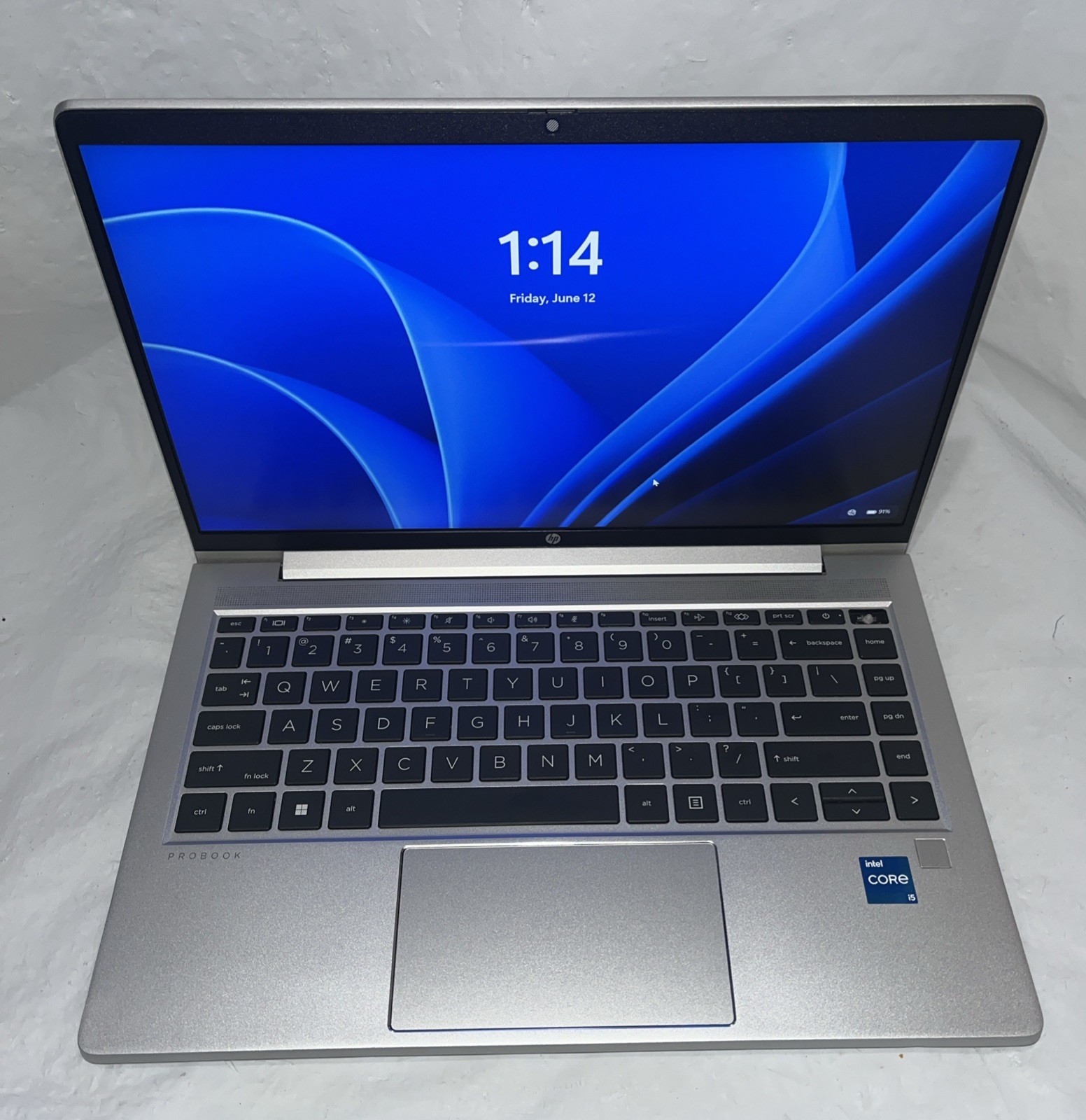 HP ProBook 640 G8 14″ i5-1145G7@2.6GHz, 16GB RAM, 256GB M2, Win 11 Pro *READ*