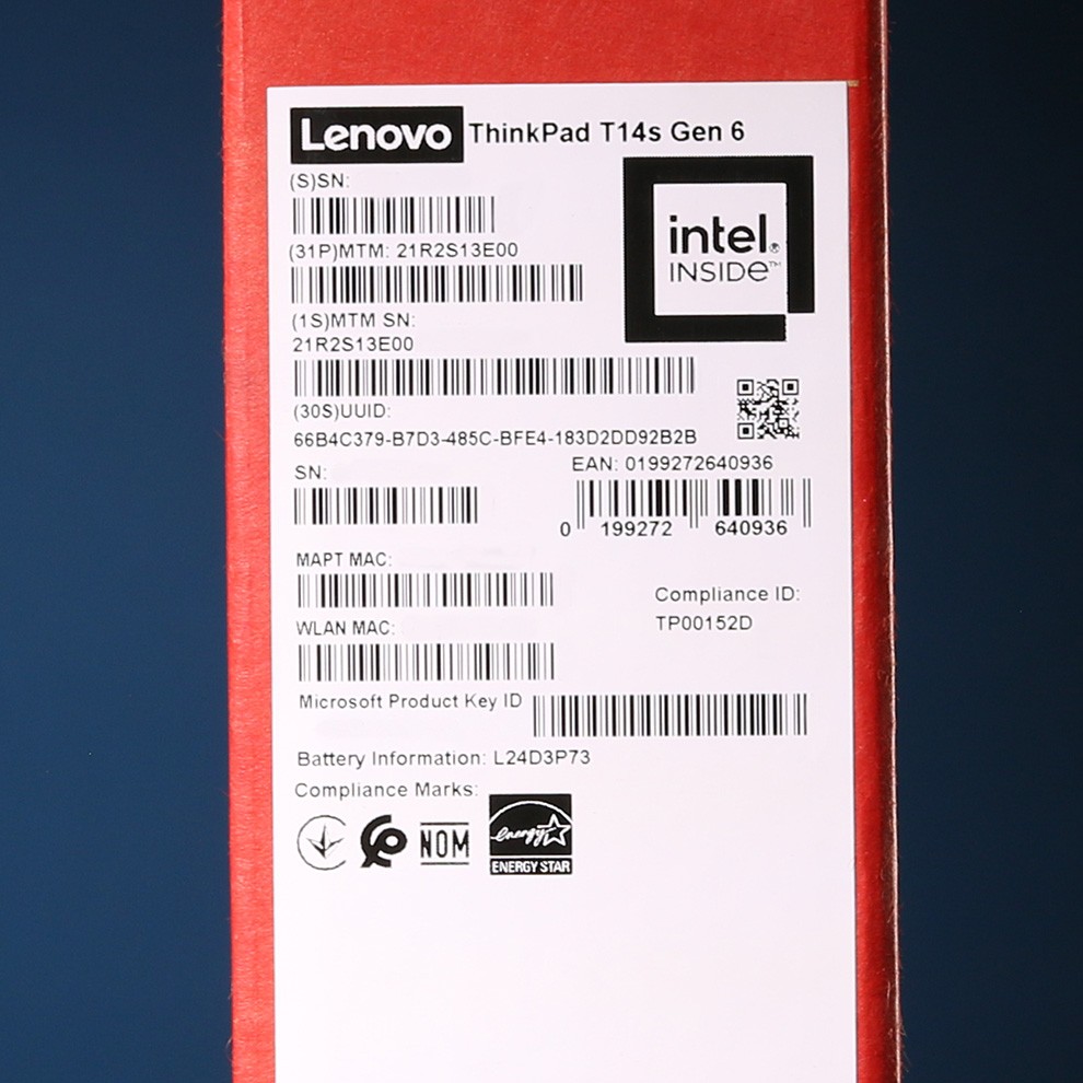 Lenovo ThinkPad T14s Gen 6 // Ultra 5 225U, 16GB RAM, 512GB SSD