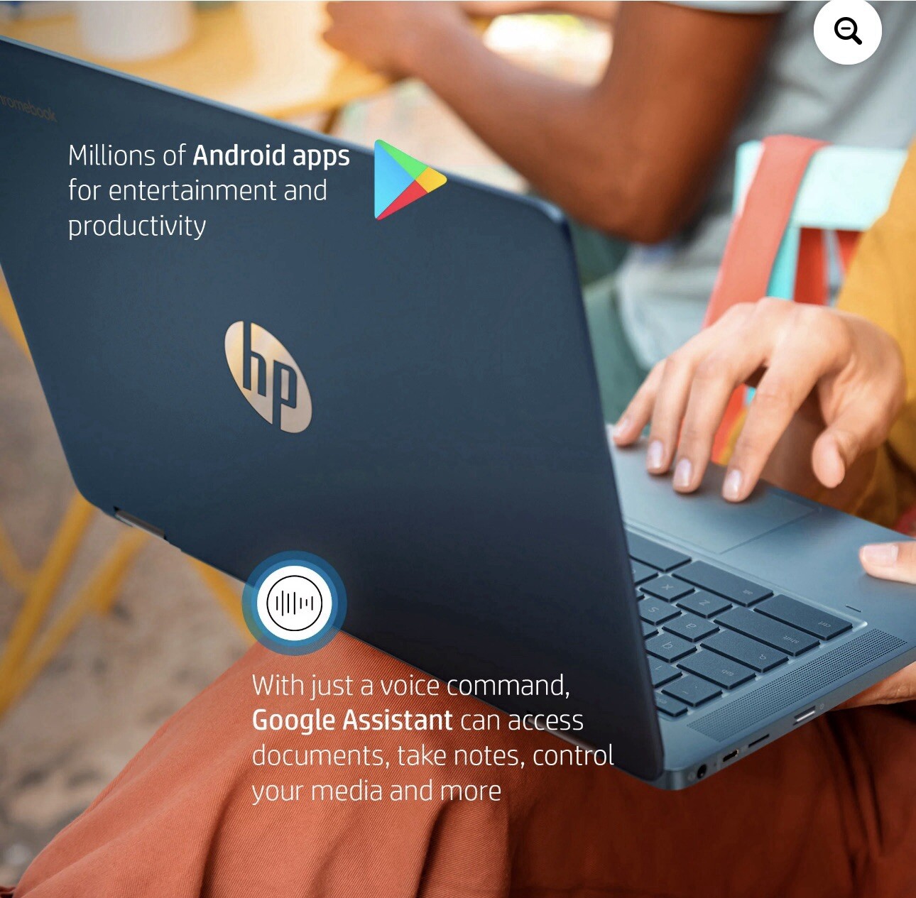 HP Chromebook x360 14 64GB eMMC Intel Celeron N4020 1.1GHz 4GB RAM TOU G1N