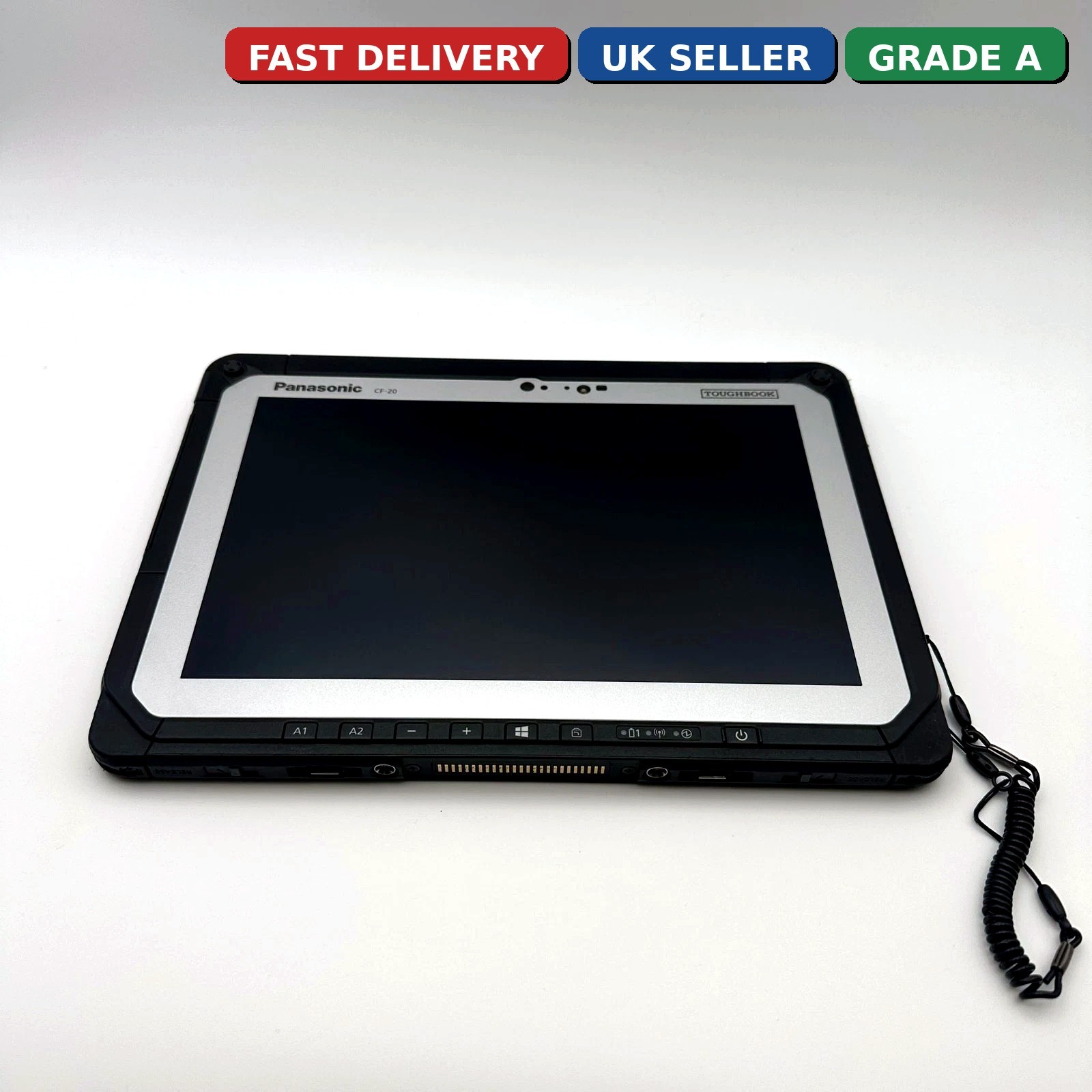 Panasonic Toughbook CF-20 MK2 i5 8GB Win 11 Rugged Tablet Laptop 4G GPS 2 x Bat