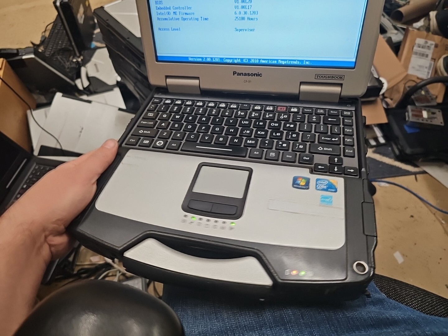 Panasonic Toughbook CF-31 MK-1 i5 520M @ 2.40GHz 8GB RAM DDR3 ( 25180HRS)