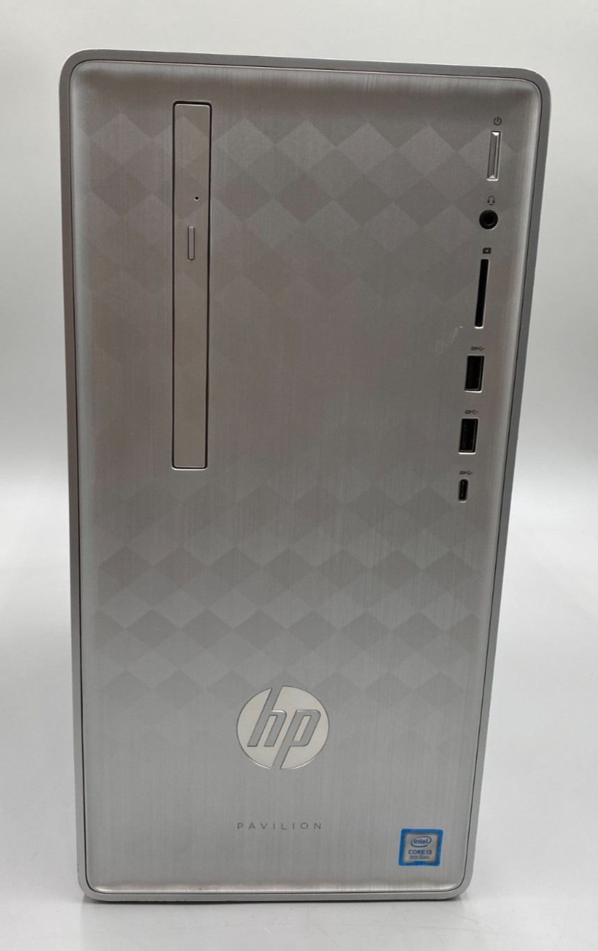 HP PAVILION DESKTOP i3-8100 3.6GHz 1.128TB SSD 8GB DDR4 Good Condition