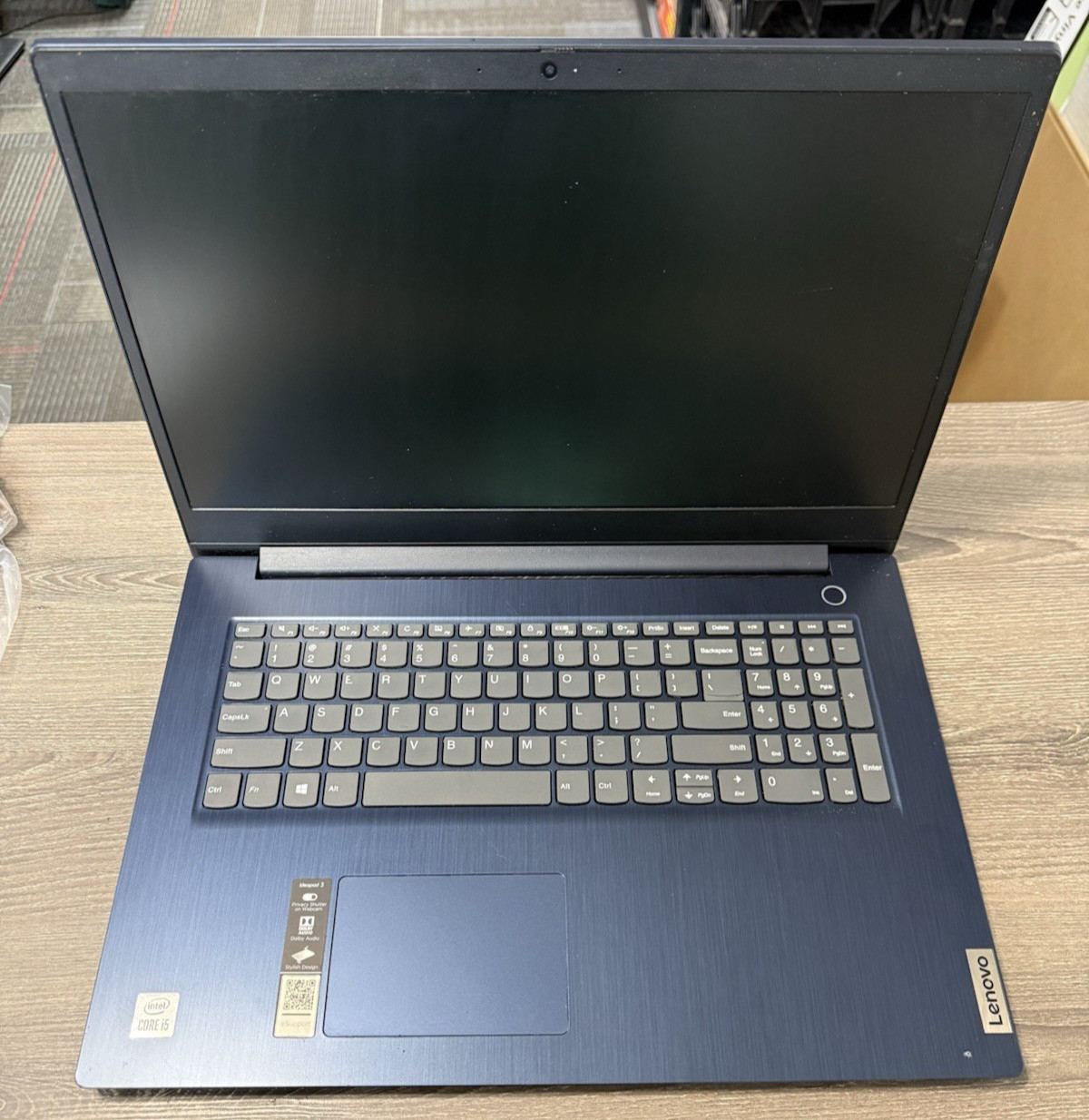 LENOVO IDEAPAD 3 CORE I5 1TB HD AS IS NOT WORKING LAPTOP
