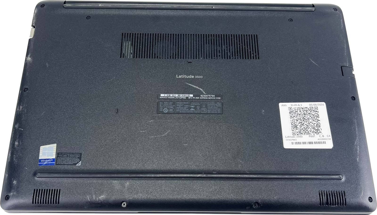 Dell Latitude 3500 15″ Laptop i5 8th Gen 256GB SSD 16GB RAM Win 11 Pro (AVA) CB
