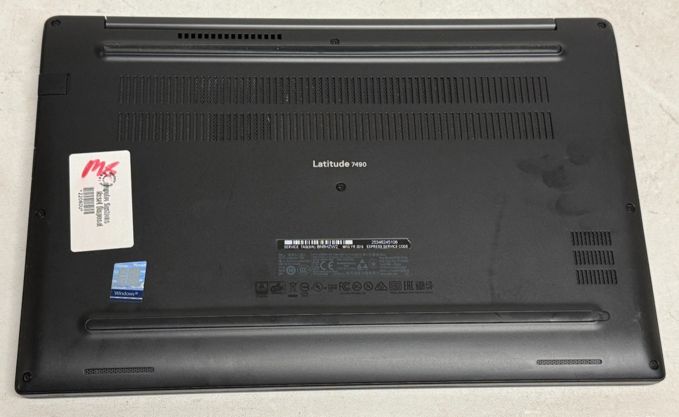 Dell Latitude 7490 14″ (i7-8650u 1.90GHz – 16GB RAM – 512GB SSD – Win11Home)