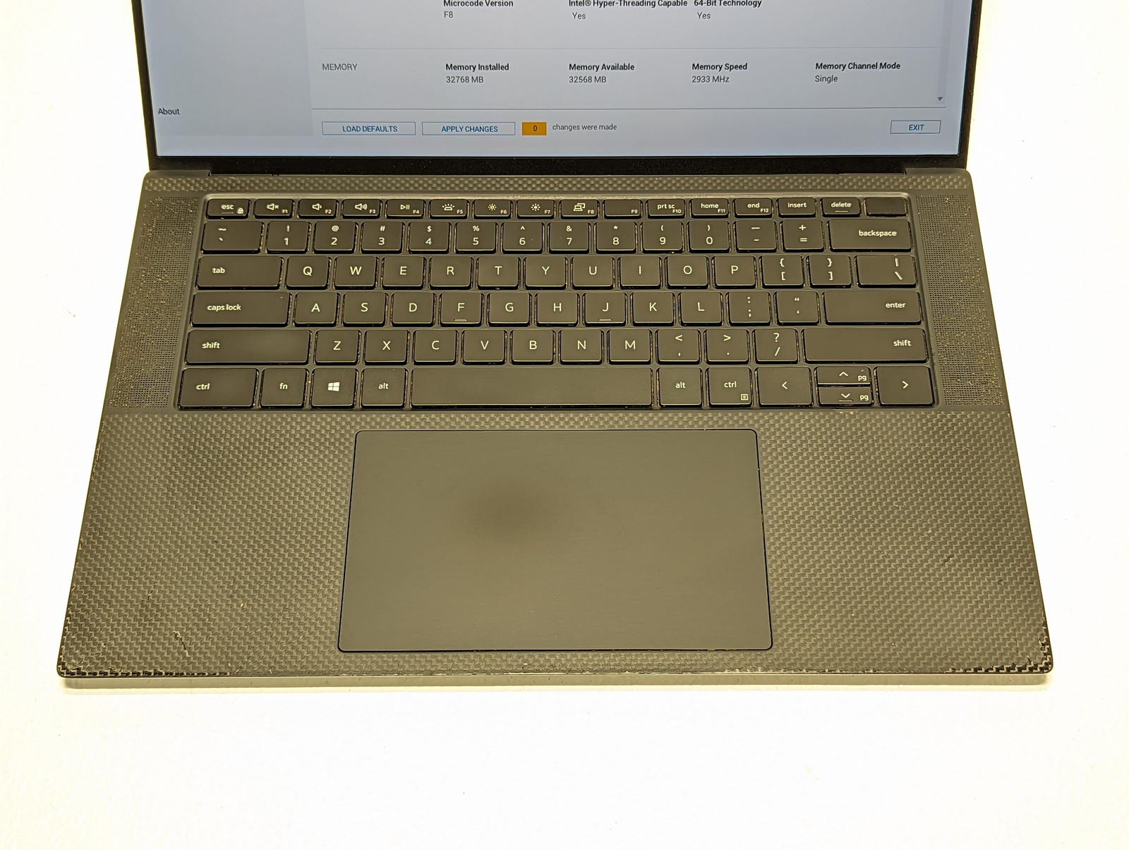 DELL XPS 15 9500 15.6″ I7-10750h 2.6GHz 32GB RAM 1TB SSD – Grade D