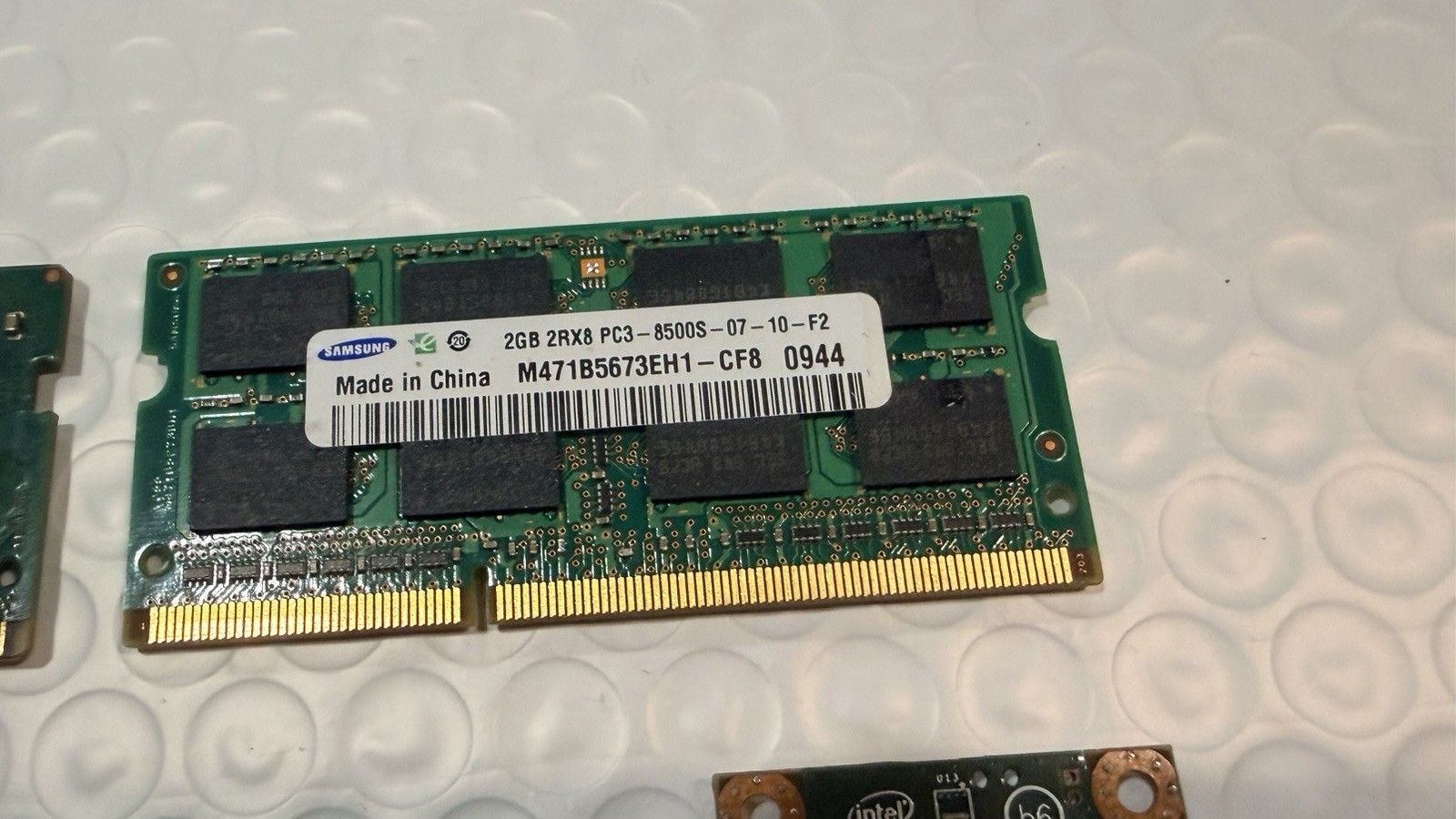 Untested Laptop RAM SSD WiFi Card Parts Lot Samsung Micron Intel M.2 SO DIMM