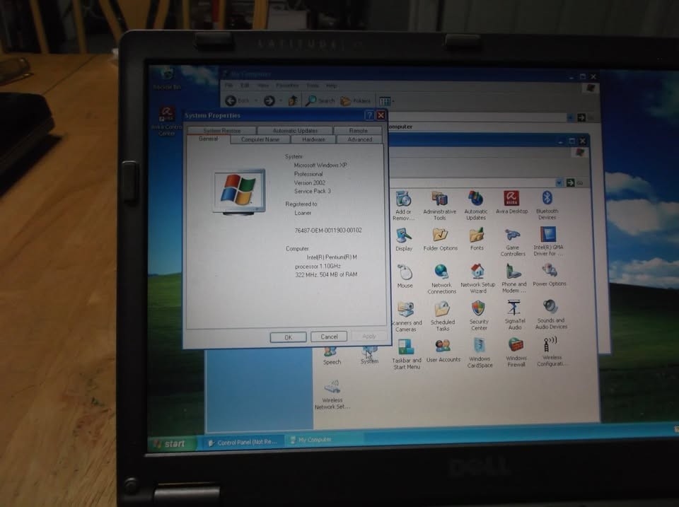 Dell Latitude X1 Laptop 11″ Intel Pentium M 1.1GHz 512 MB Ram 30gb hd Windows XP