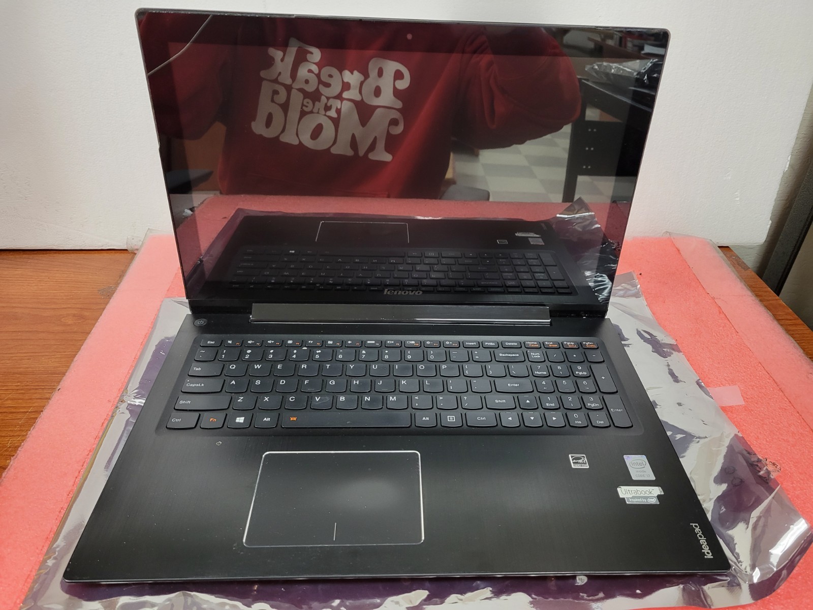 Lenovo IdeaPad U530 i7-4500U 4GB RAM *AS IS/BIOS* (NO HDD/BATT/OS/COVER) | LP505