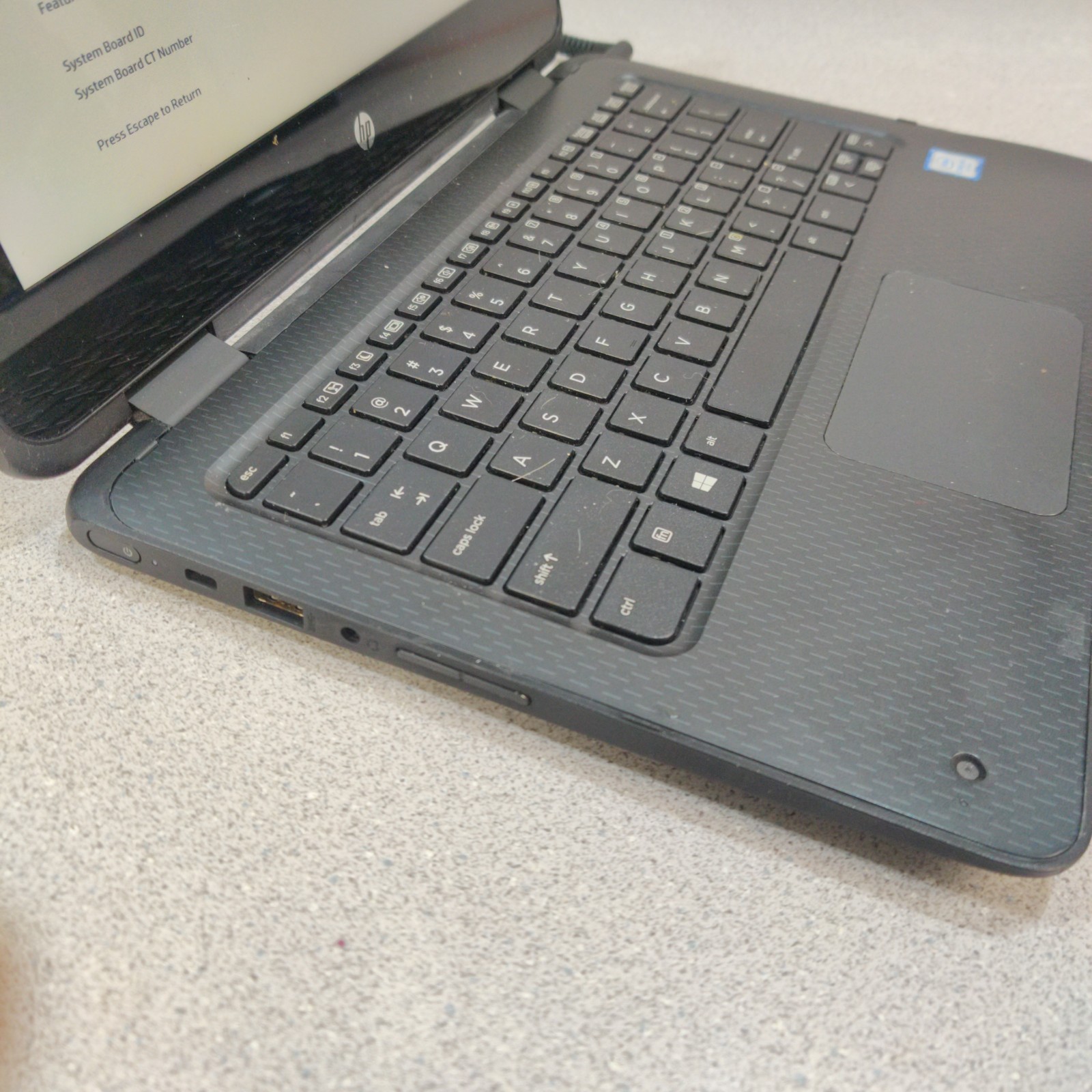 HP ProBook x360 11 G2 EE, Core-m3-7Y30 8GB RAM NO SSD/OS/AC ADAPTER – USED