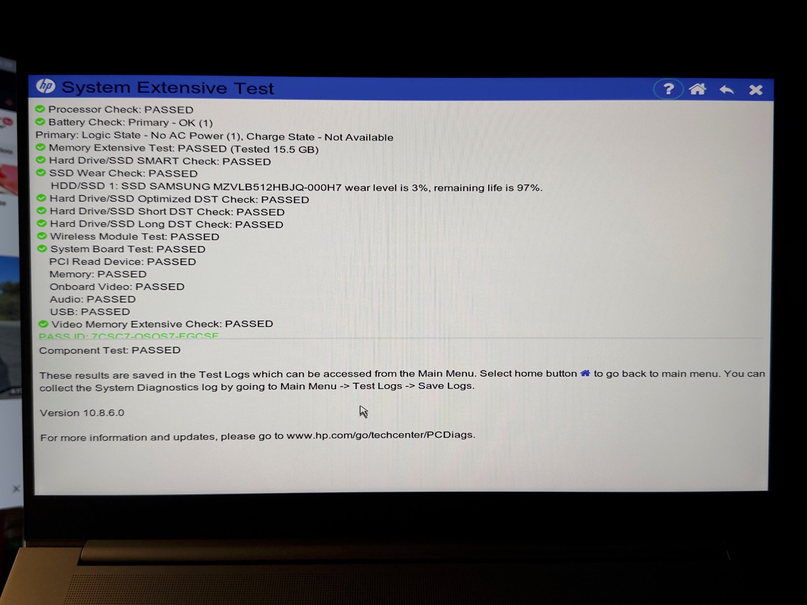 HP ZBook Studio G7 i7-10850H 2.7GHz 512GB SSD 16GB NVIDIA Quadro T1000 Win11