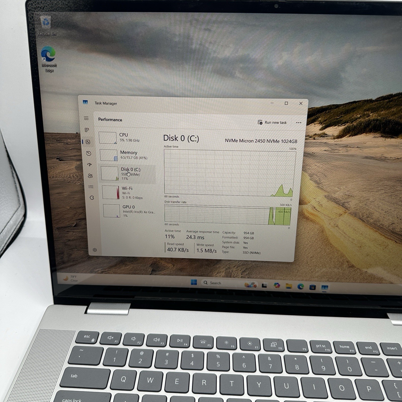 Dell Inspiron 2 in 1 Touch 16″ i7-1360P 2.2GHz 16GB RAM 1TB SSD Read