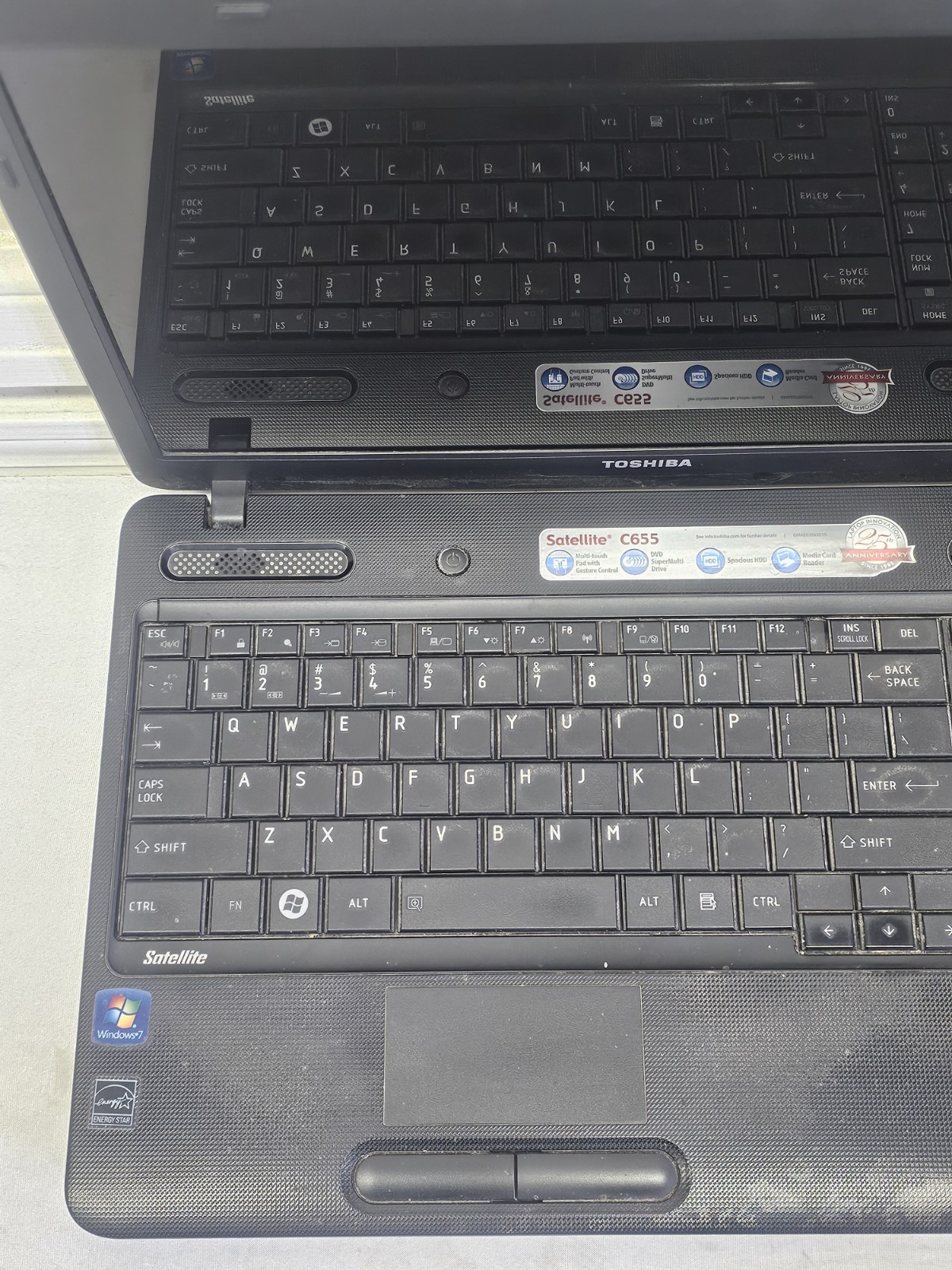 Toshiba Satellite C655 Laptop – Intel Celeron 900 – 2GB RAM – NO HDD/OS – READ