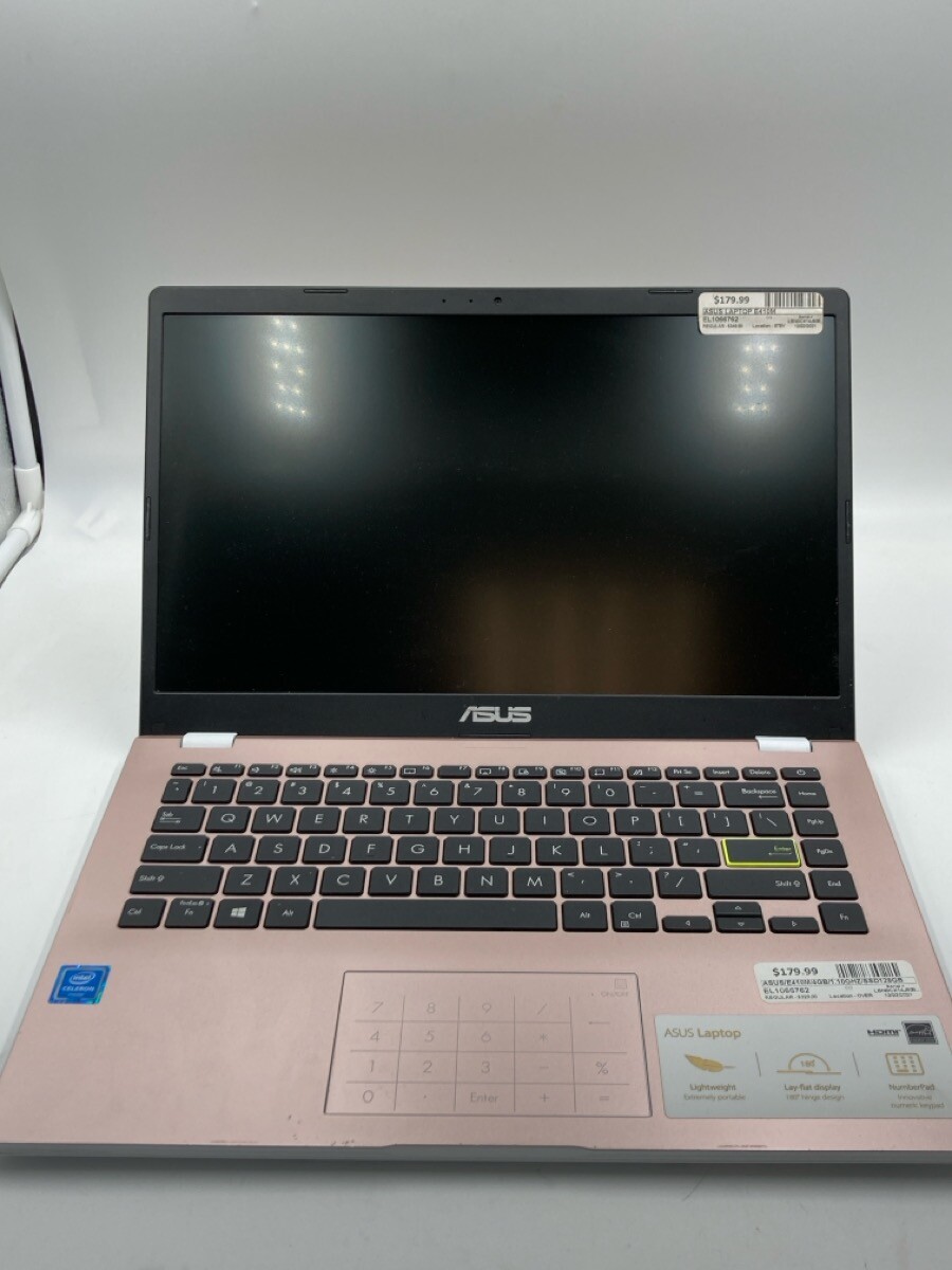 ASUS/E410M/4GB/1.10GHZ/SSD128GB***NO CHARGER*** (EL1066762)