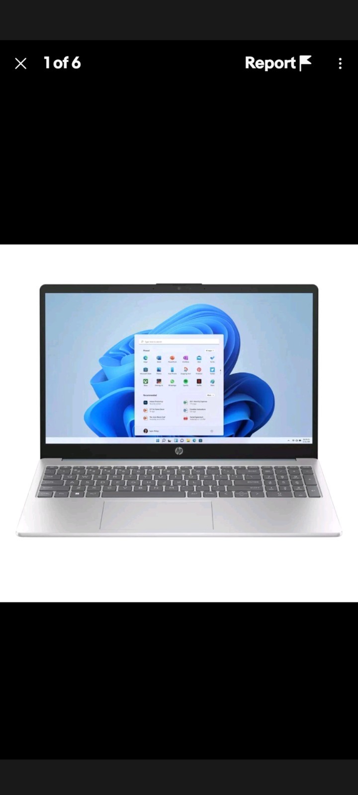 HP 15.6″ Laptop AMD Athlon Gold 3150U 4GB/256GB SSD Win11