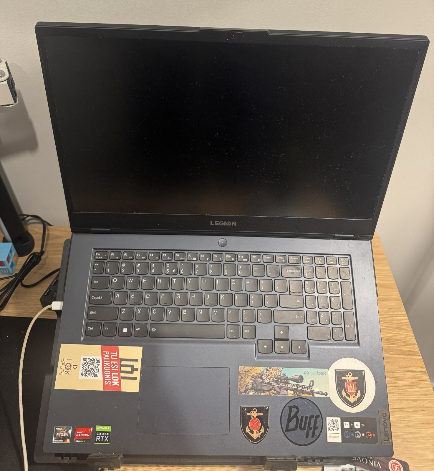 lenovo legion 5 17ach6h laptop