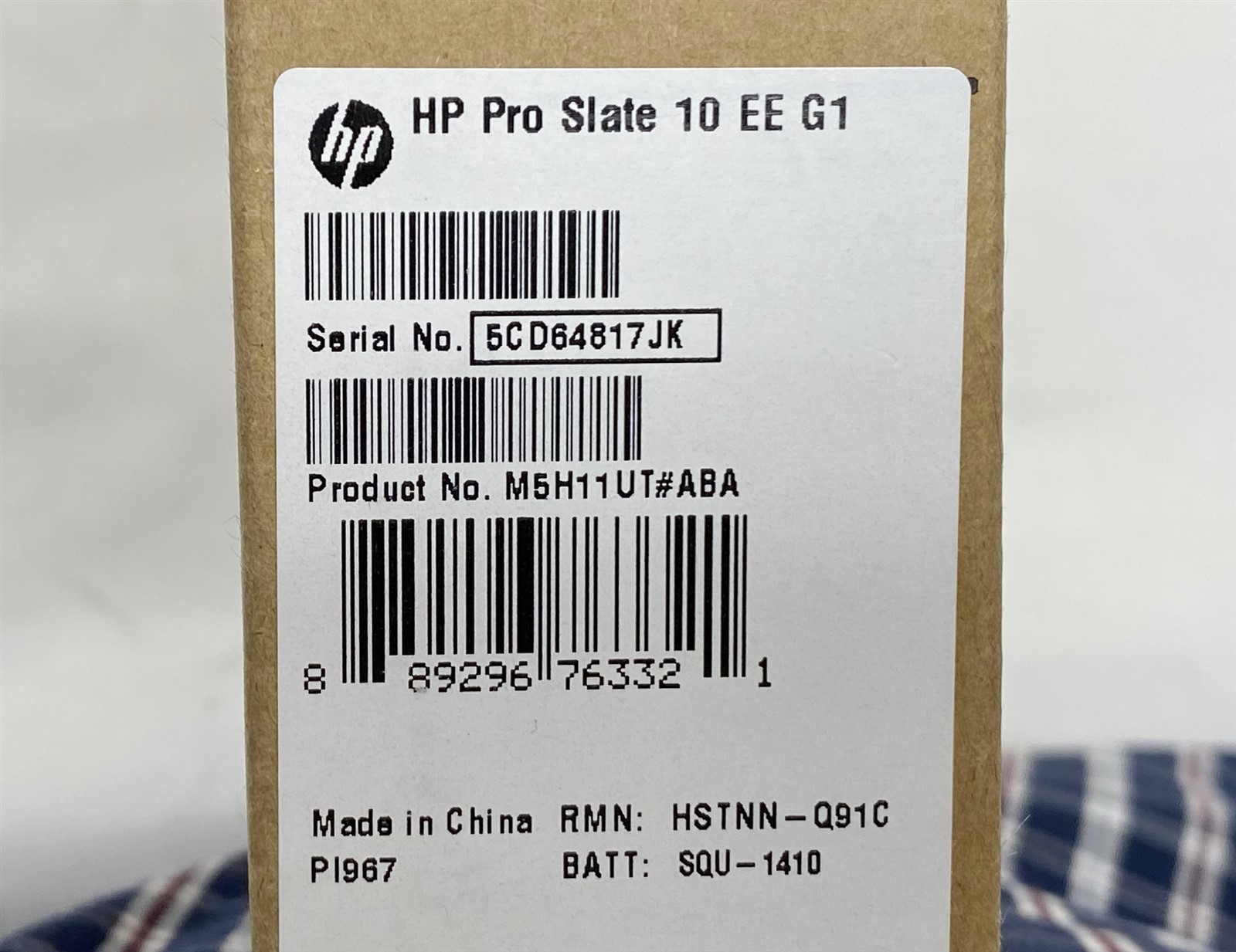 HP Pro Slate 10 EE G1 10.1″ 2GB 32GB WWAN Windows 8.1 Tablet M5H11UT#ABA NEW
