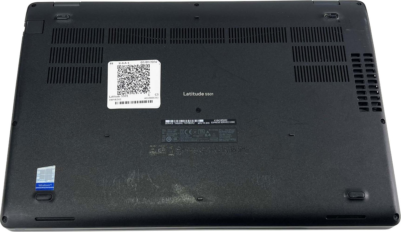 Dell Latitude 5501 15″ Laptop i7 9th NVIDIA 512GB SSD 16 GB RAM Win 11 Pro(FF)CB