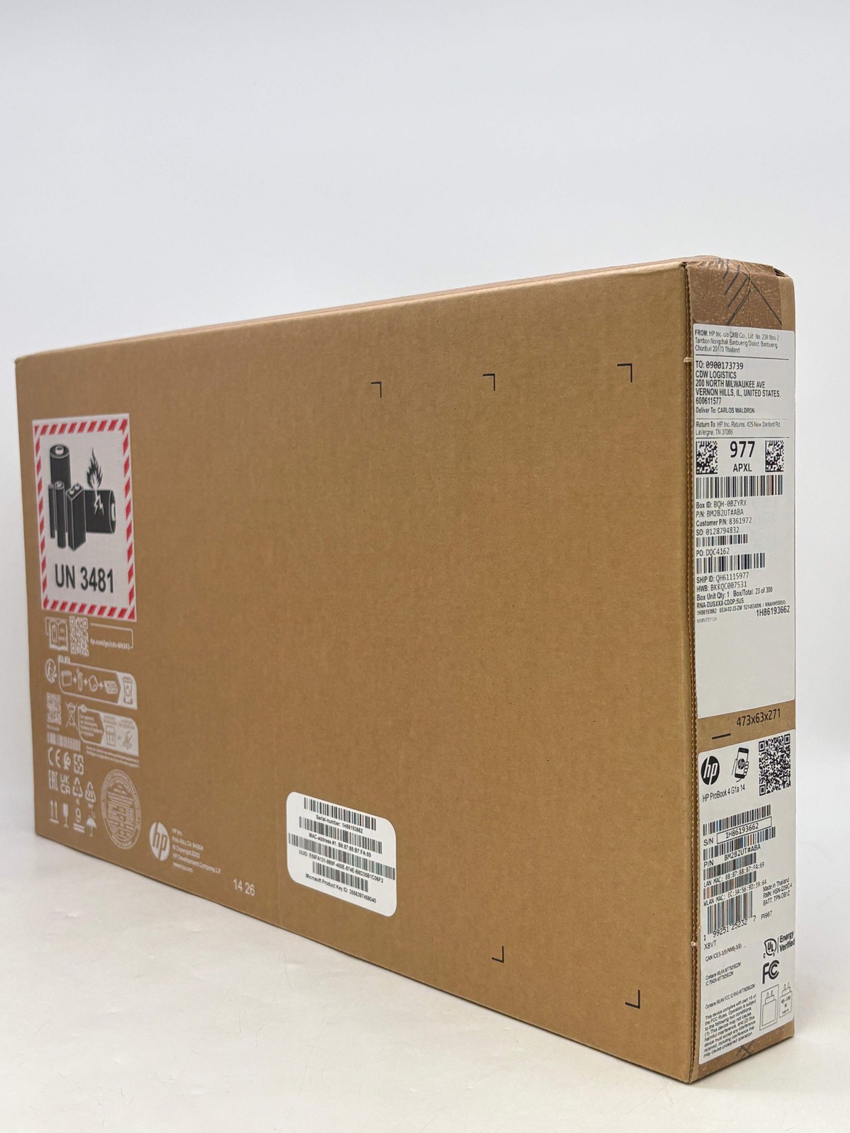 HP ProBook 4 G1a 14″ Ryzen 7 250 16GB RAM 512GB SSD New In Box