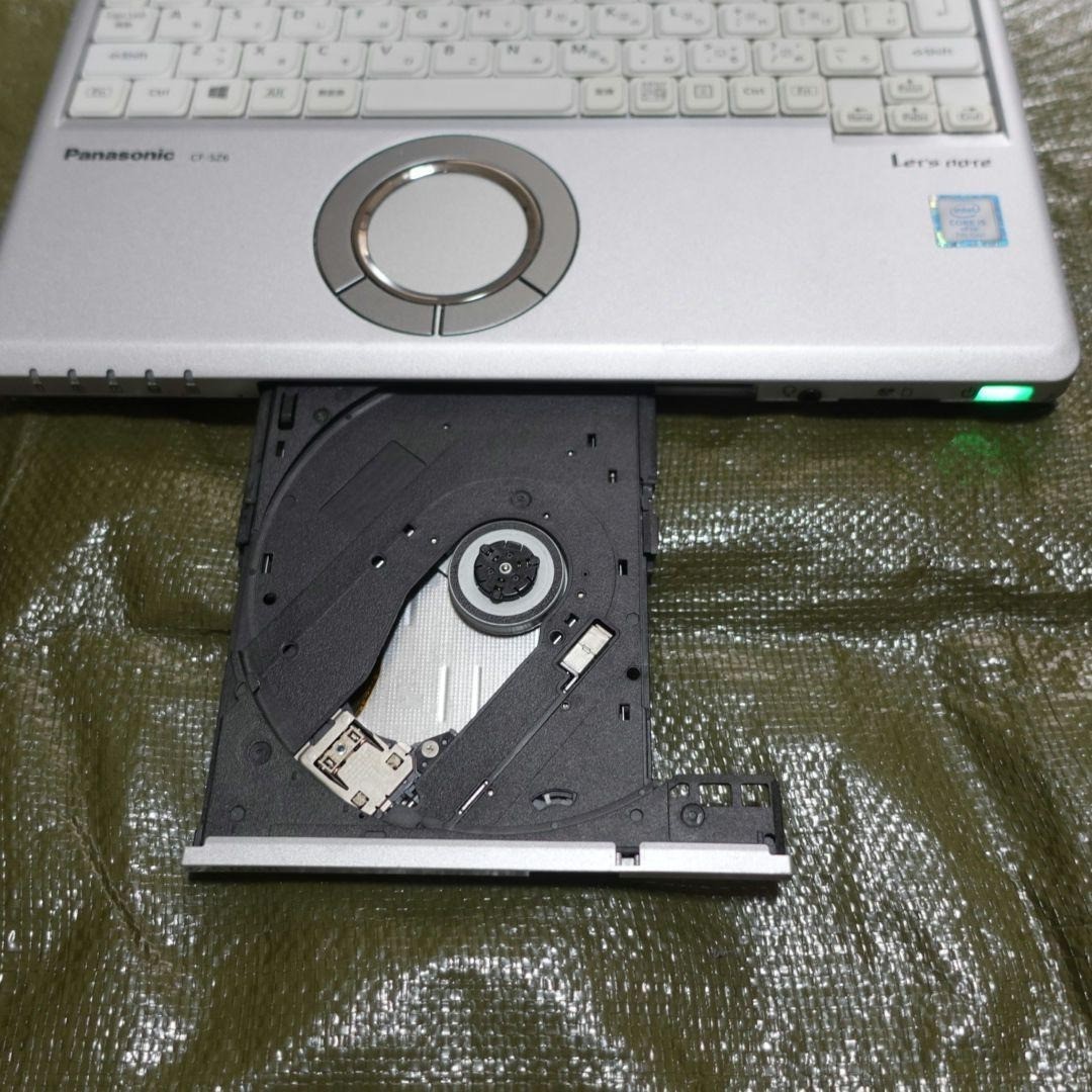 Panasonic Let’s Note CF-SZ6 12.1″ Laptop No SSD i5 Webcam DVD Tested