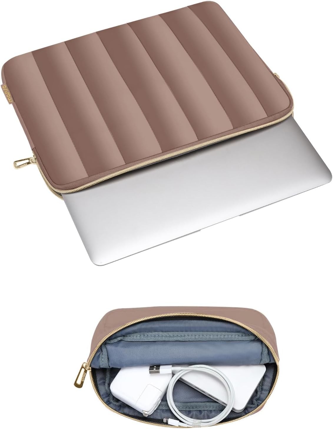 13-14 inch Laptop Case, 13.3 inch Puffy Laptop Sleeve for MacBook Air 13 13.6 M4