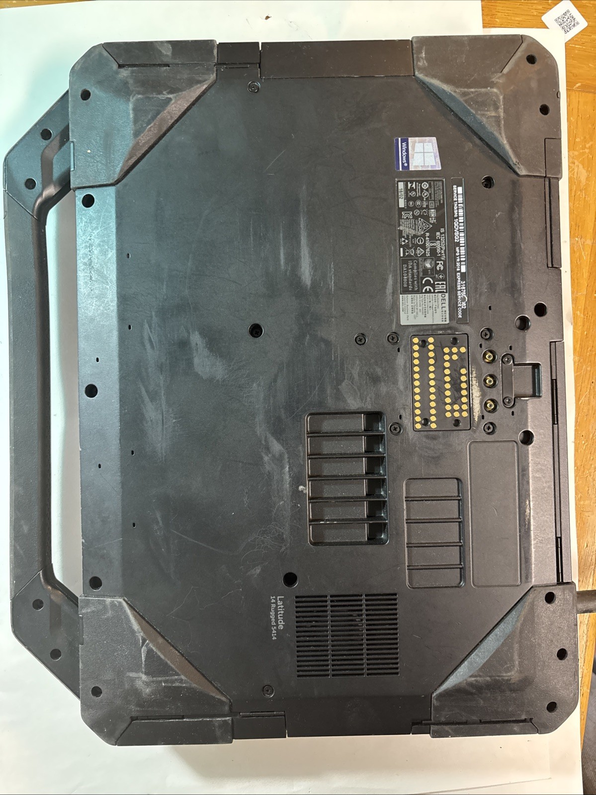 As-Is Dell 14 Rugged 5414 14” i5-6300U 2.4GHz 8GB No HDD Military Laptop