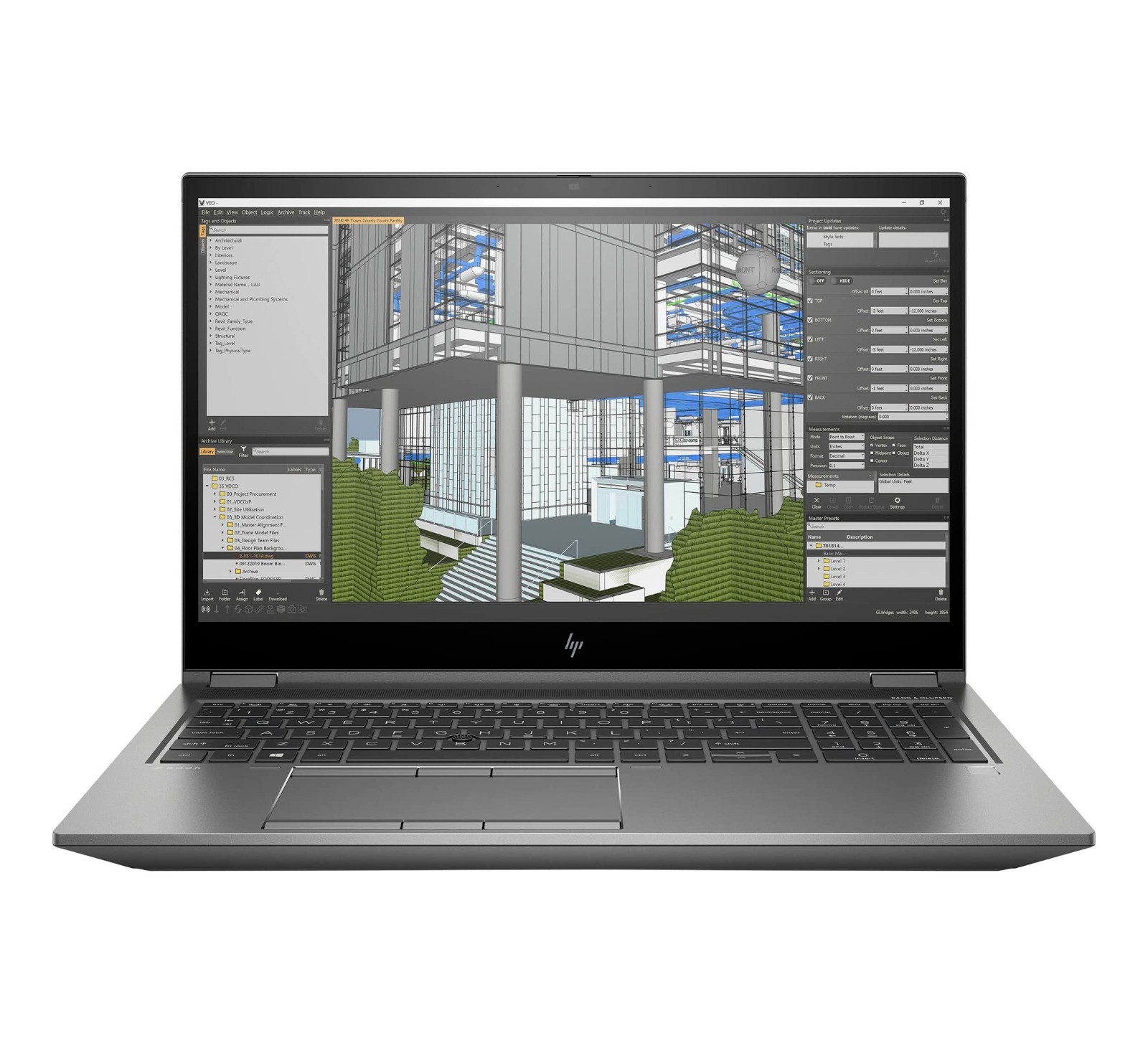 4K HP ZBook Fury 15 G7 Intel i7-10850H w/ NVIDIA T1000/ 32GB RAM 512GB SSD W11p